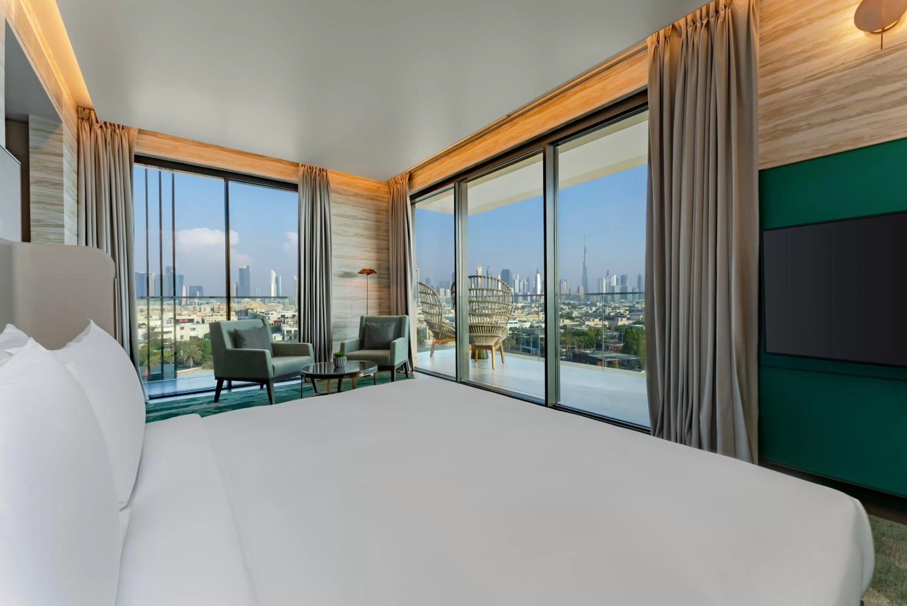 Bedroom, Bed in Hyatt Centric Jumeirah Dubai