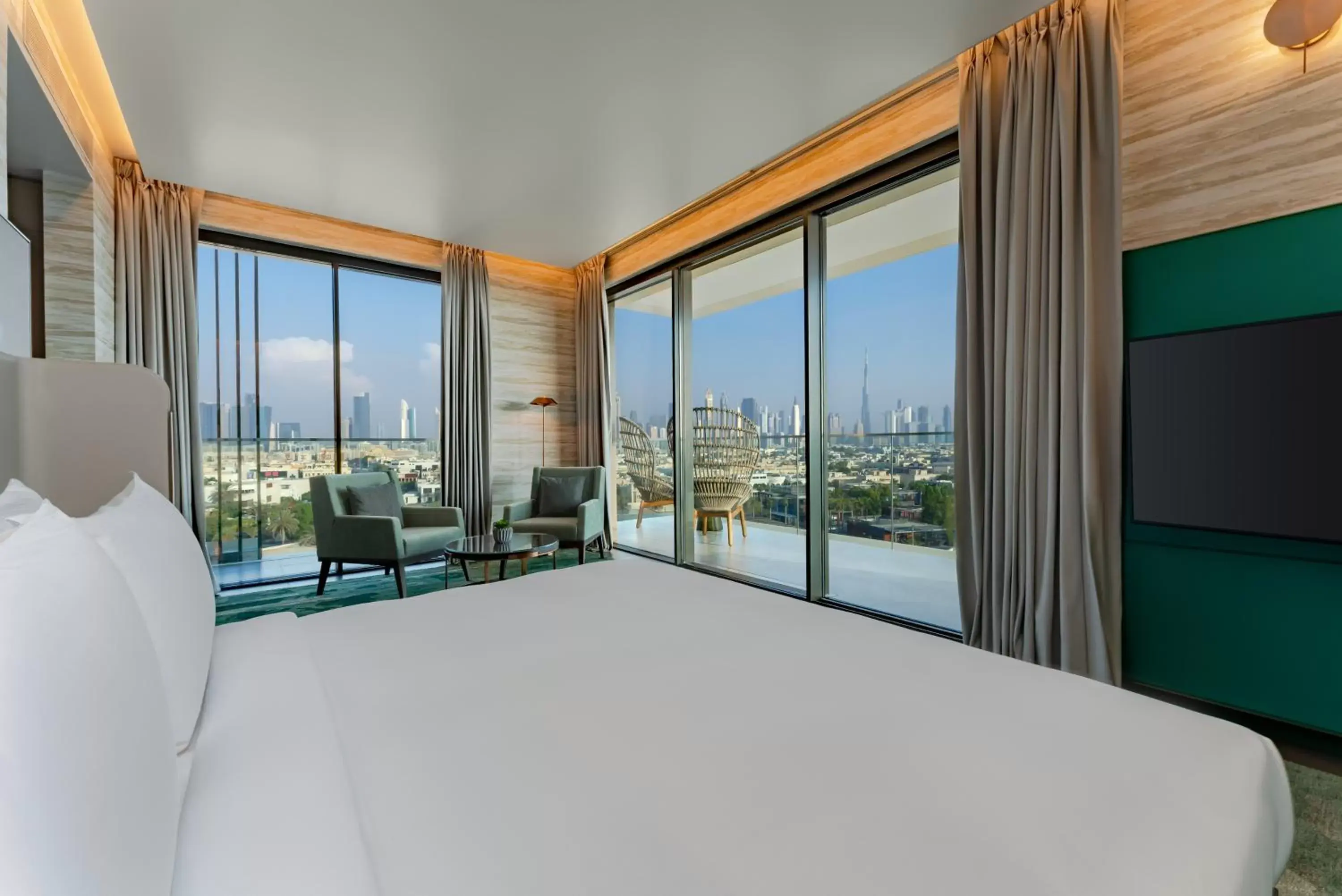 Bedroom in Hyatt Centric Jumeirah Dubai
