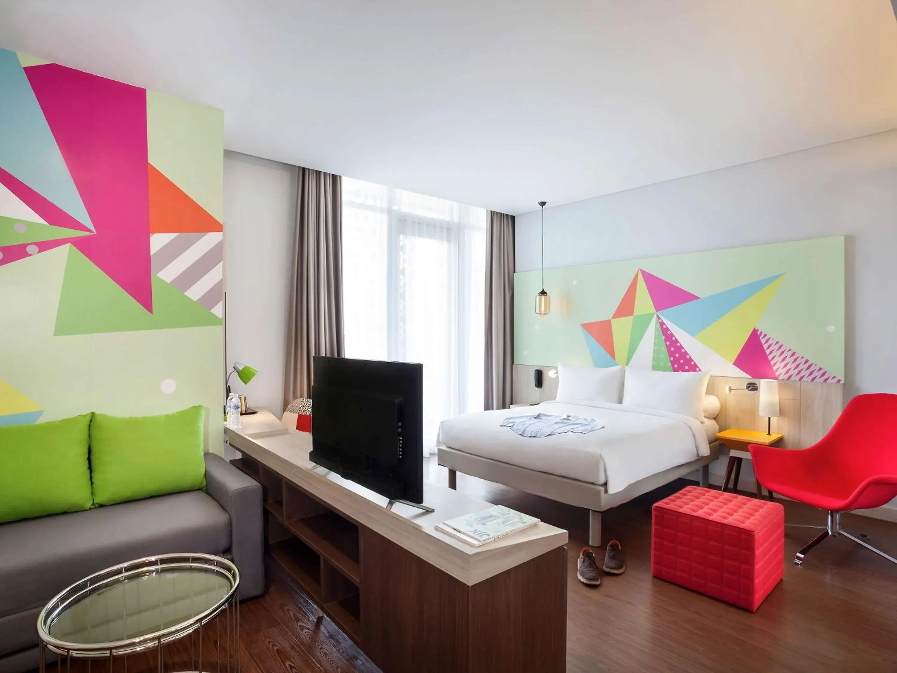 Photo of the whole room, Bed in Ibis Styles Jakarta Sunter