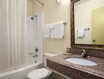Bathroom in Super 8 by Wyndham Carlsbad