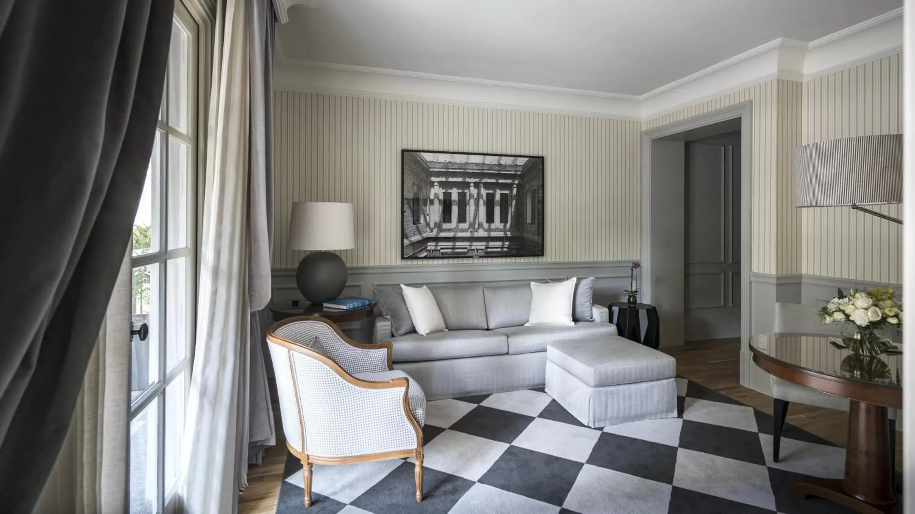 Living room in Palácio Tangará - an Oetker Collection Hotel