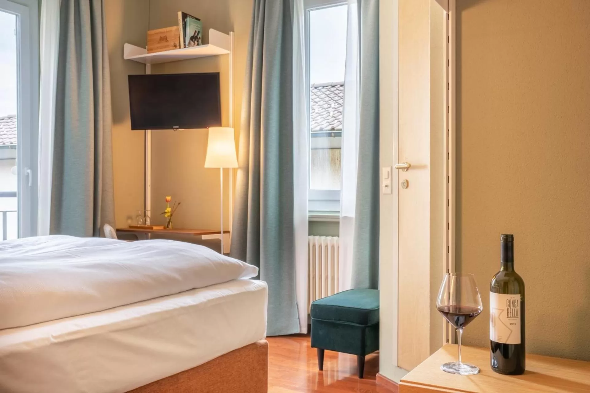 Bed in Conca Bella Boutique Hotel & Wine Experience