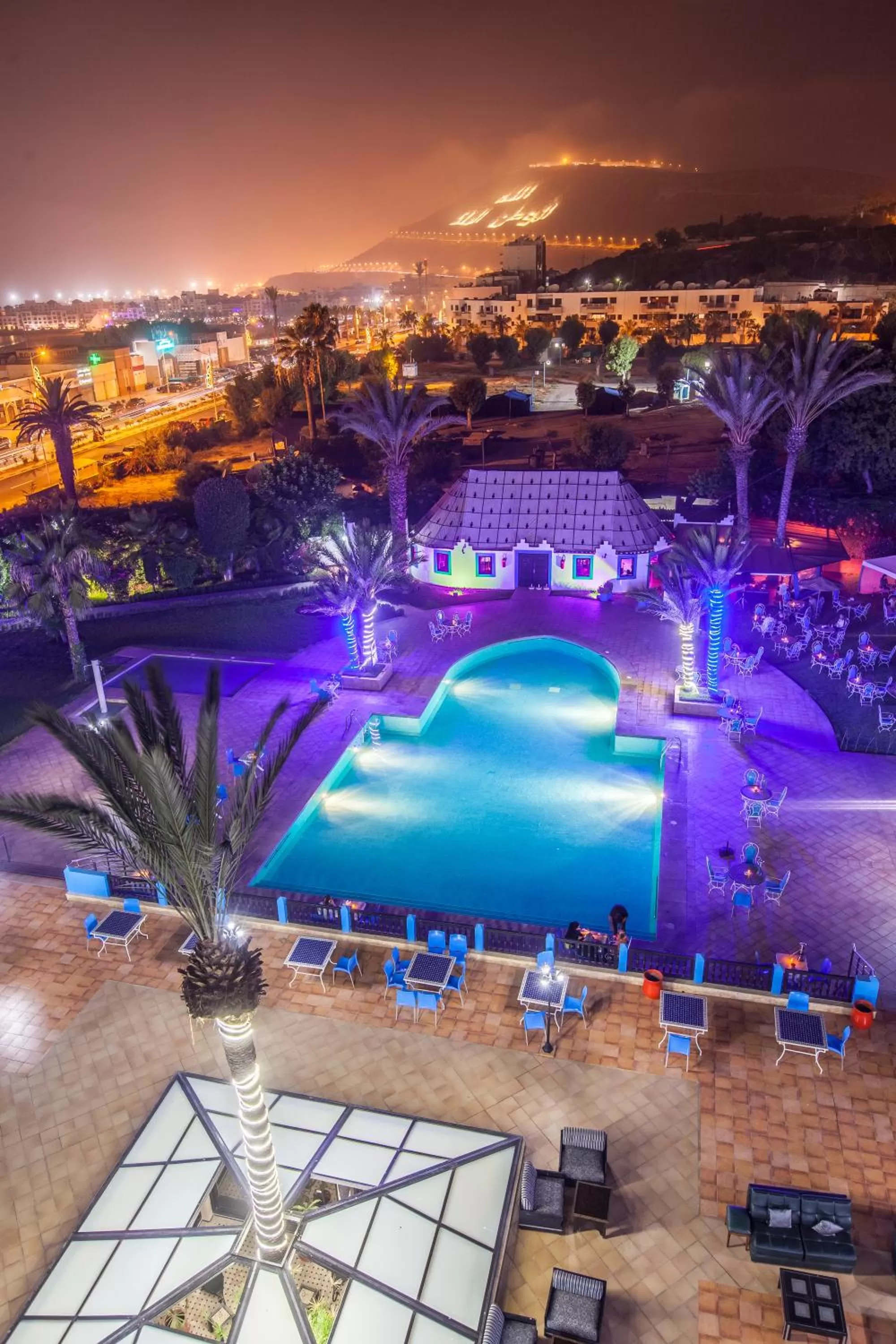 Pool view in Oasis Hotel & Spa