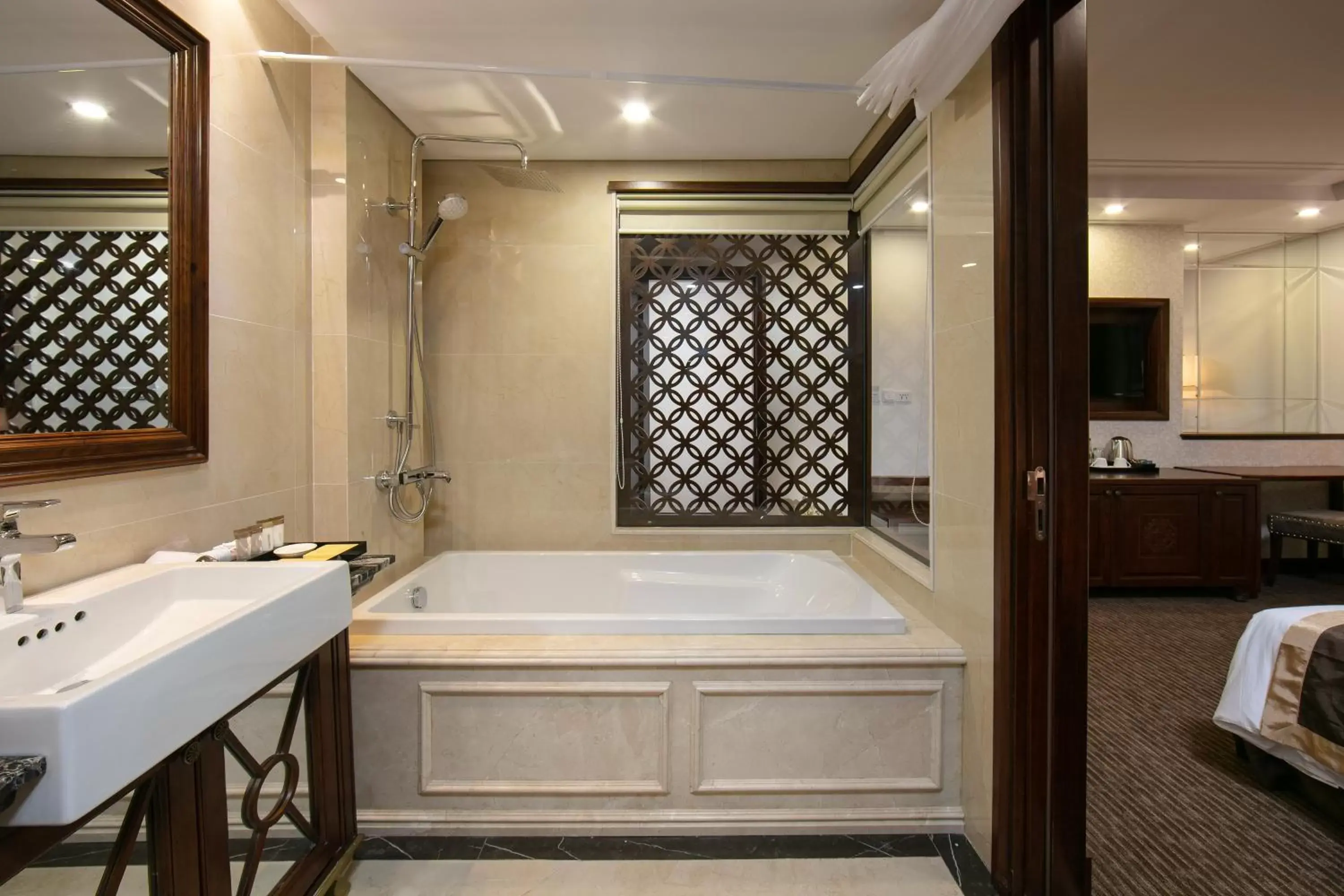 Shower, Bathroom in Rex Hanoi Hotel