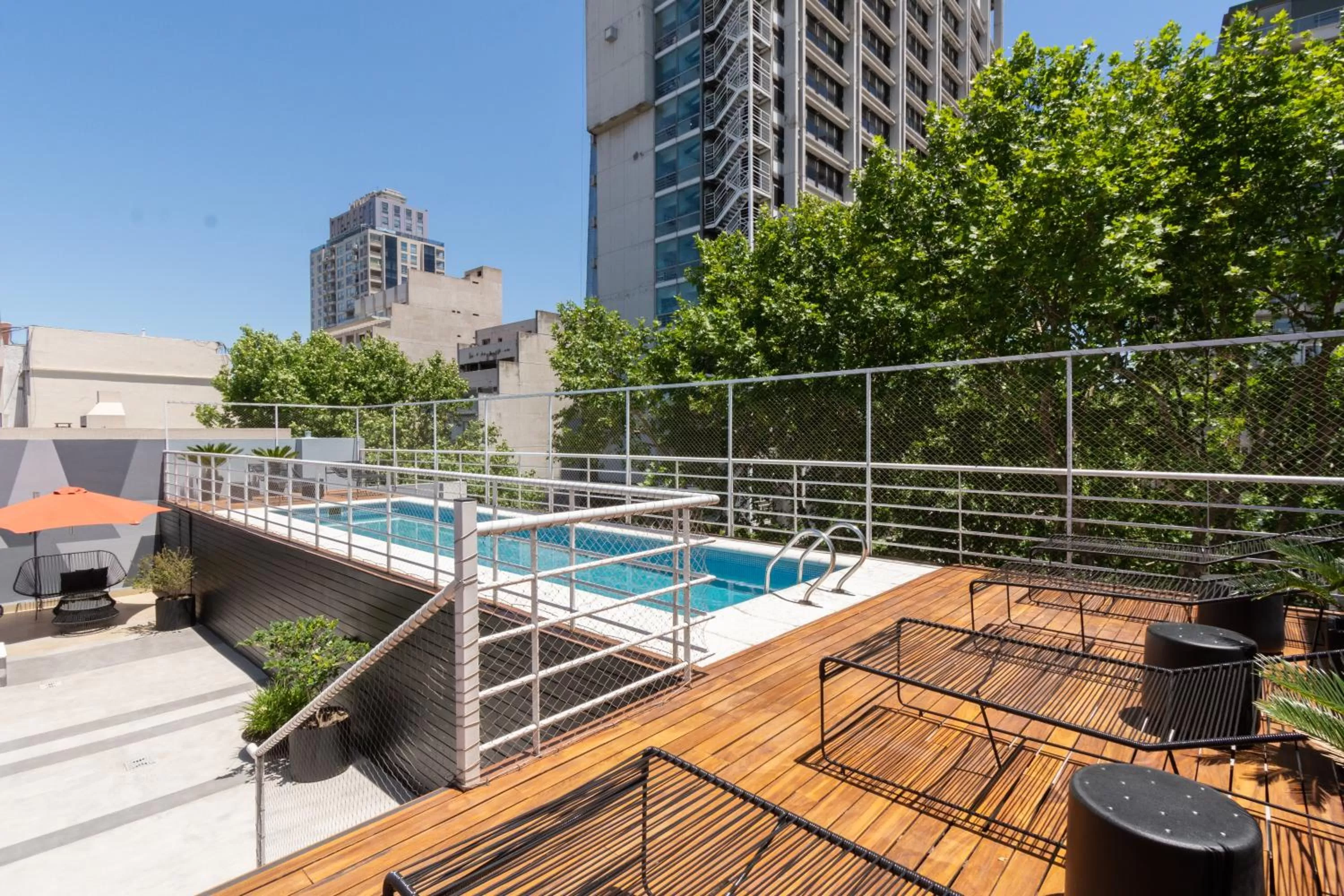 Swimming pool in Hotel Bys Palermo
