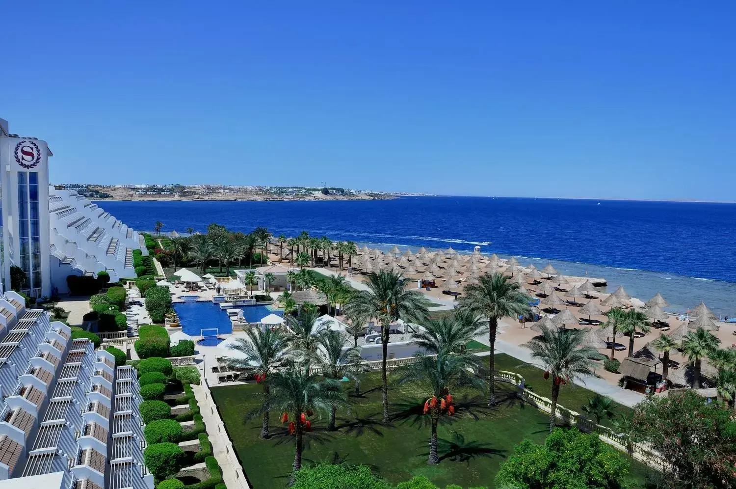 Property building, Bird's-eye View in Sheraton Sharm Hotel, Resort, Villas & Spa