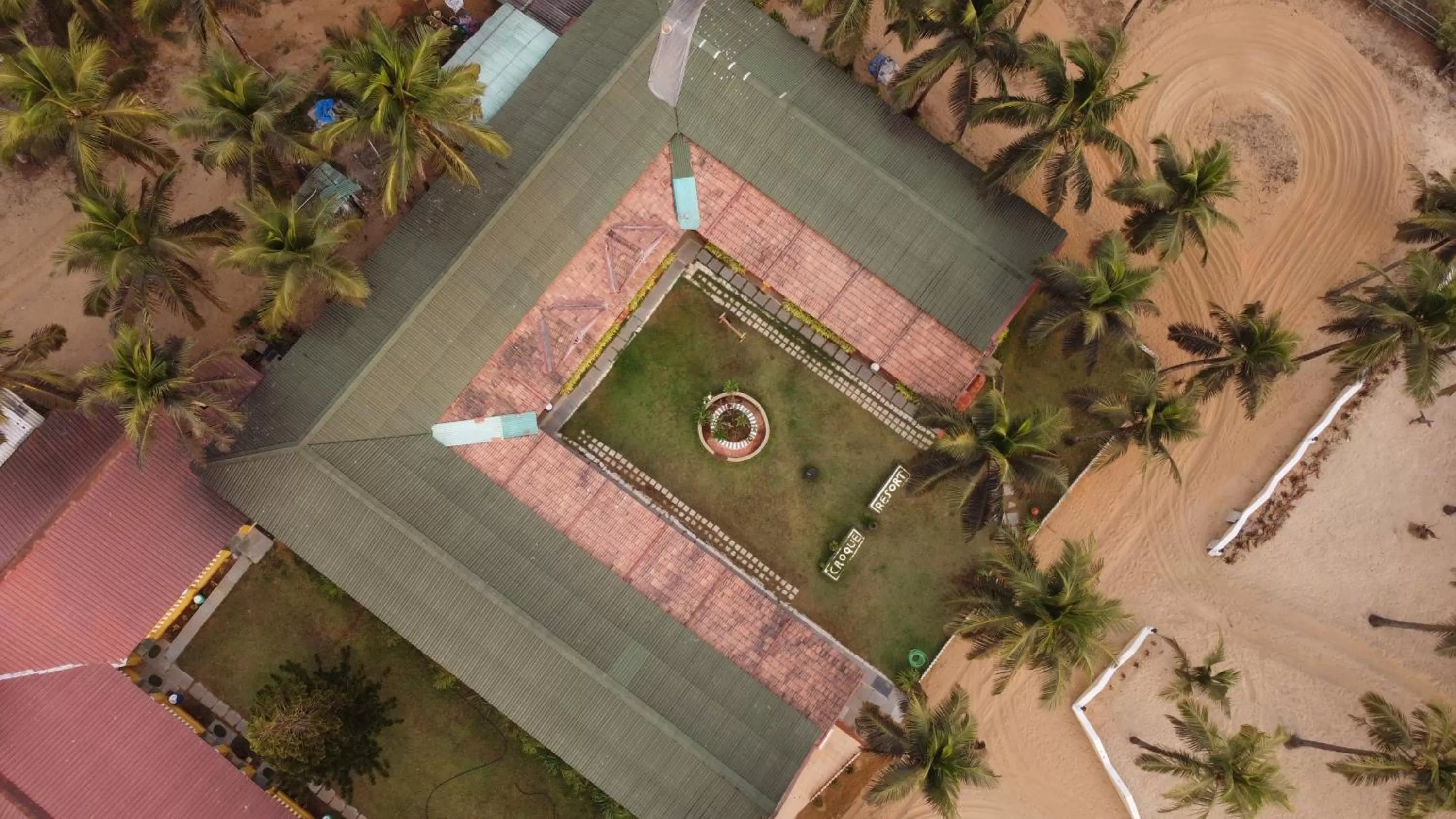 Bird's eye view in C Roque Beach Resort