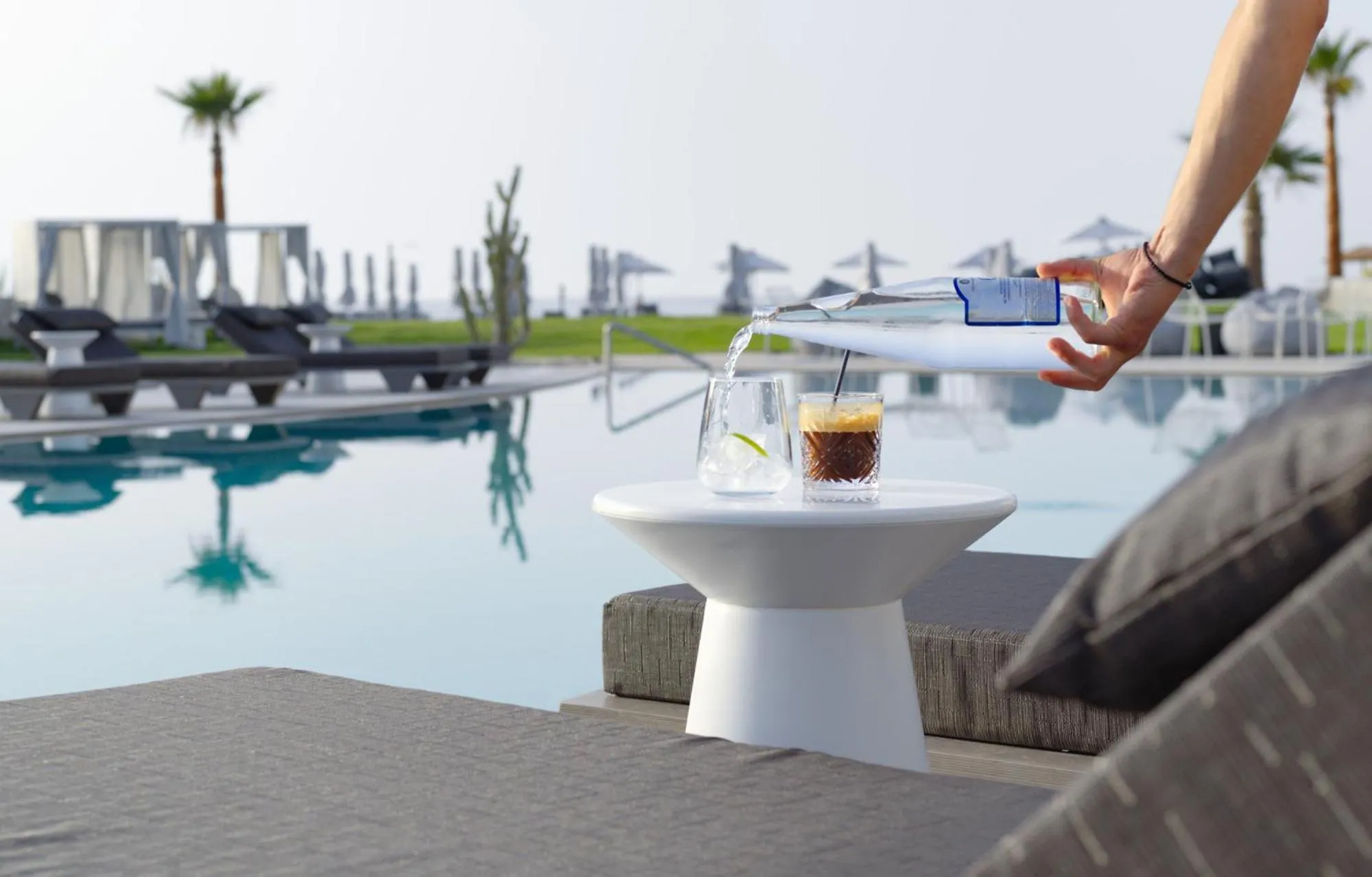 Swimming pool in Nautilux Rethymno by Mage Hotels