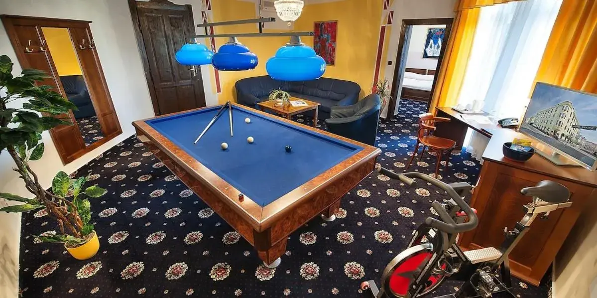 Living room, Billiards in Brioni Boutique Hotel 4*