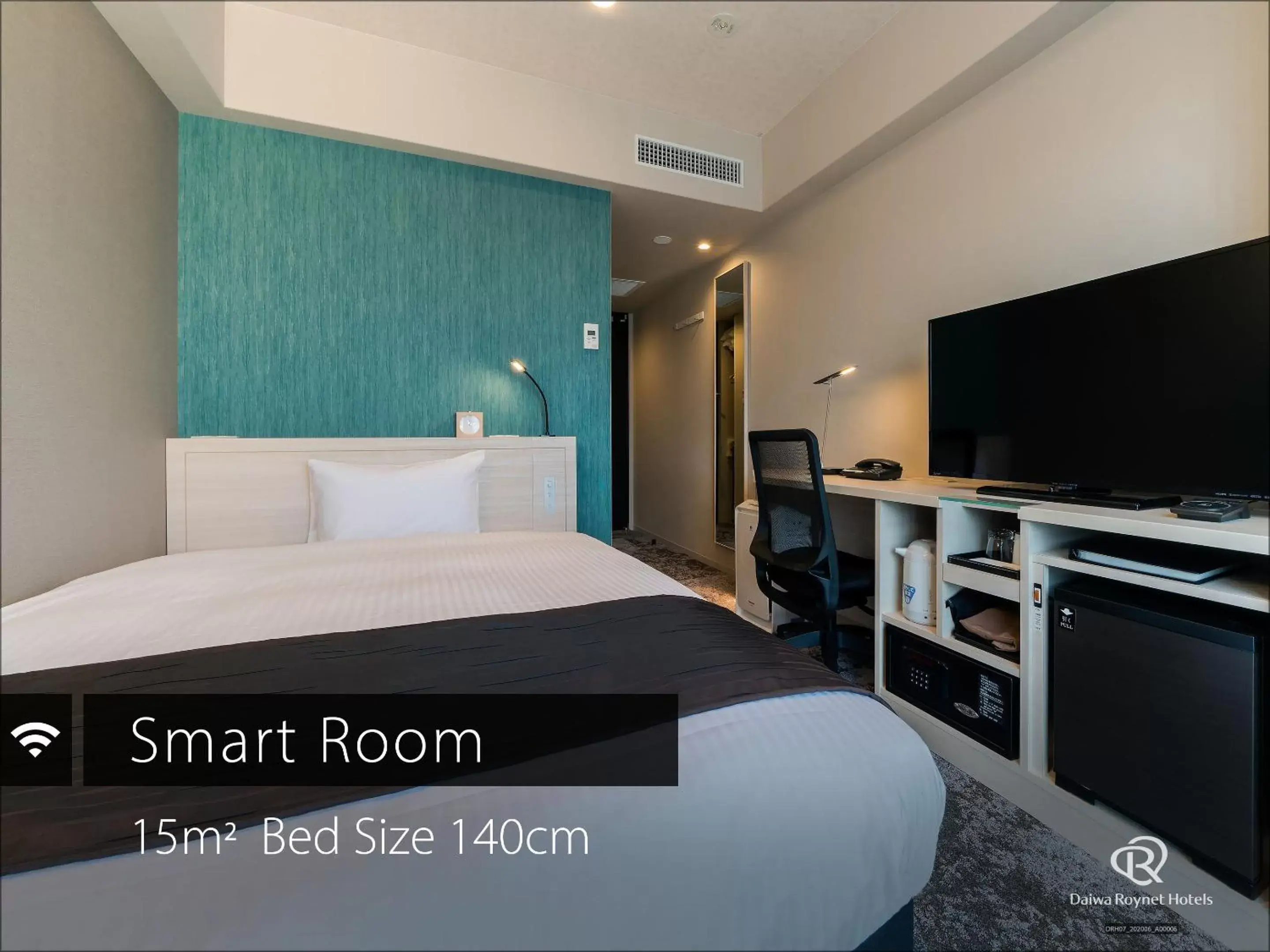 Bed in DEL style Fukuoka Nishinakasu by Daiwa Roynet Hotel Bed in DEL style Fukuoka Nishinakasu by Daiwa Roynet Hotel