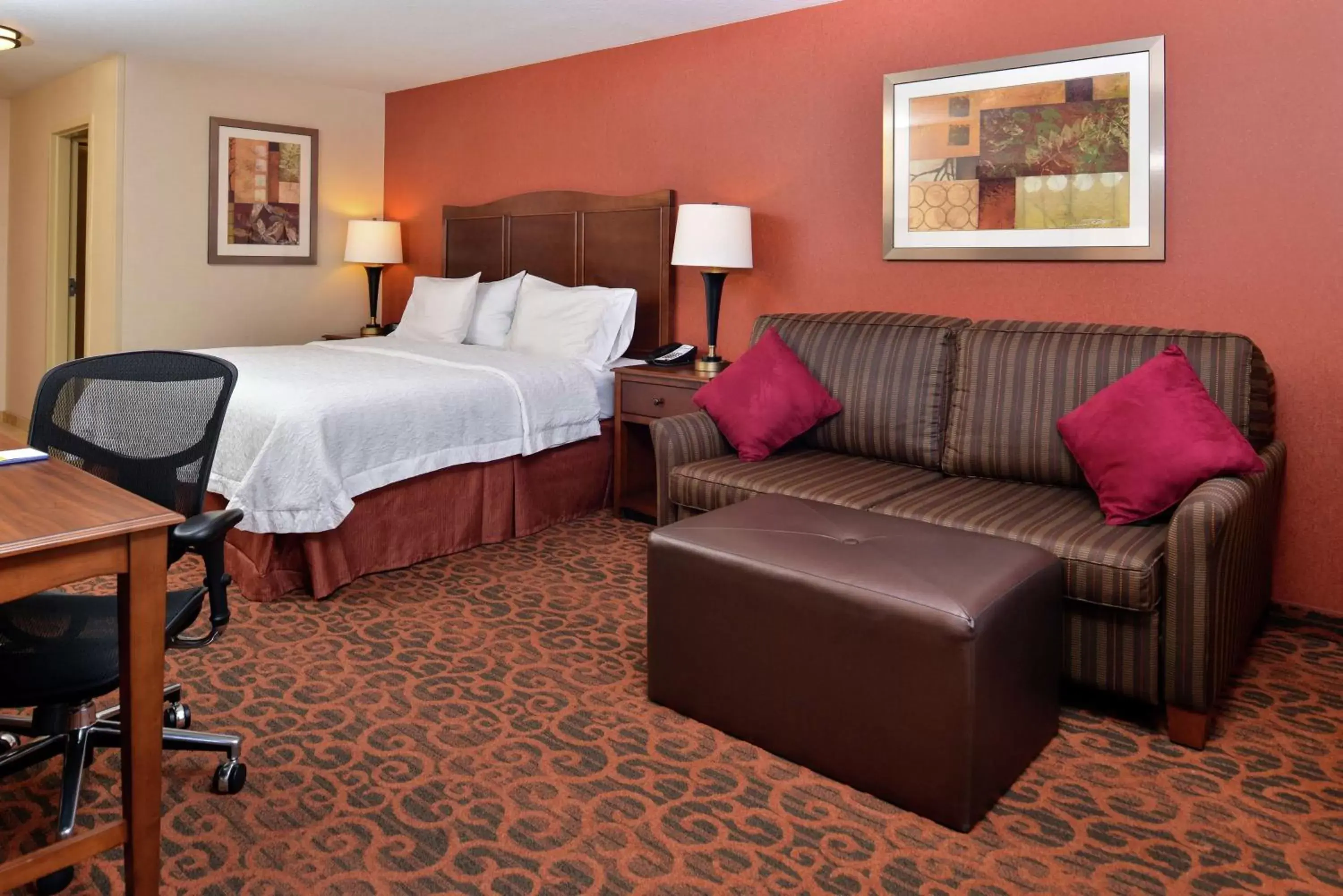 Bedroom, Bed in Hampton Inn Idaho Falls / Airport