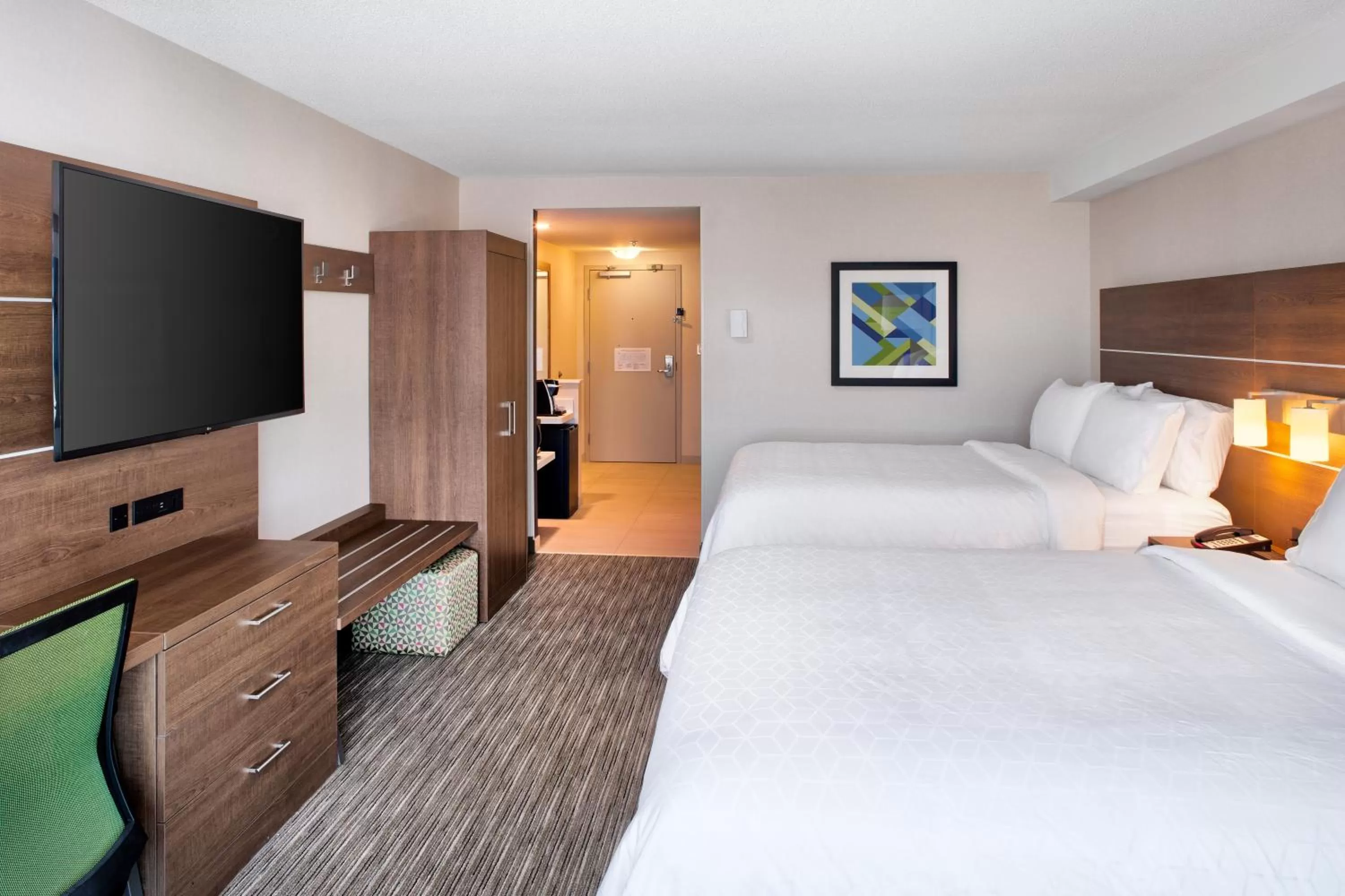 Photo of the whole room, Bed in Holiday Inn Express & Suites Halifax Airport by IHG