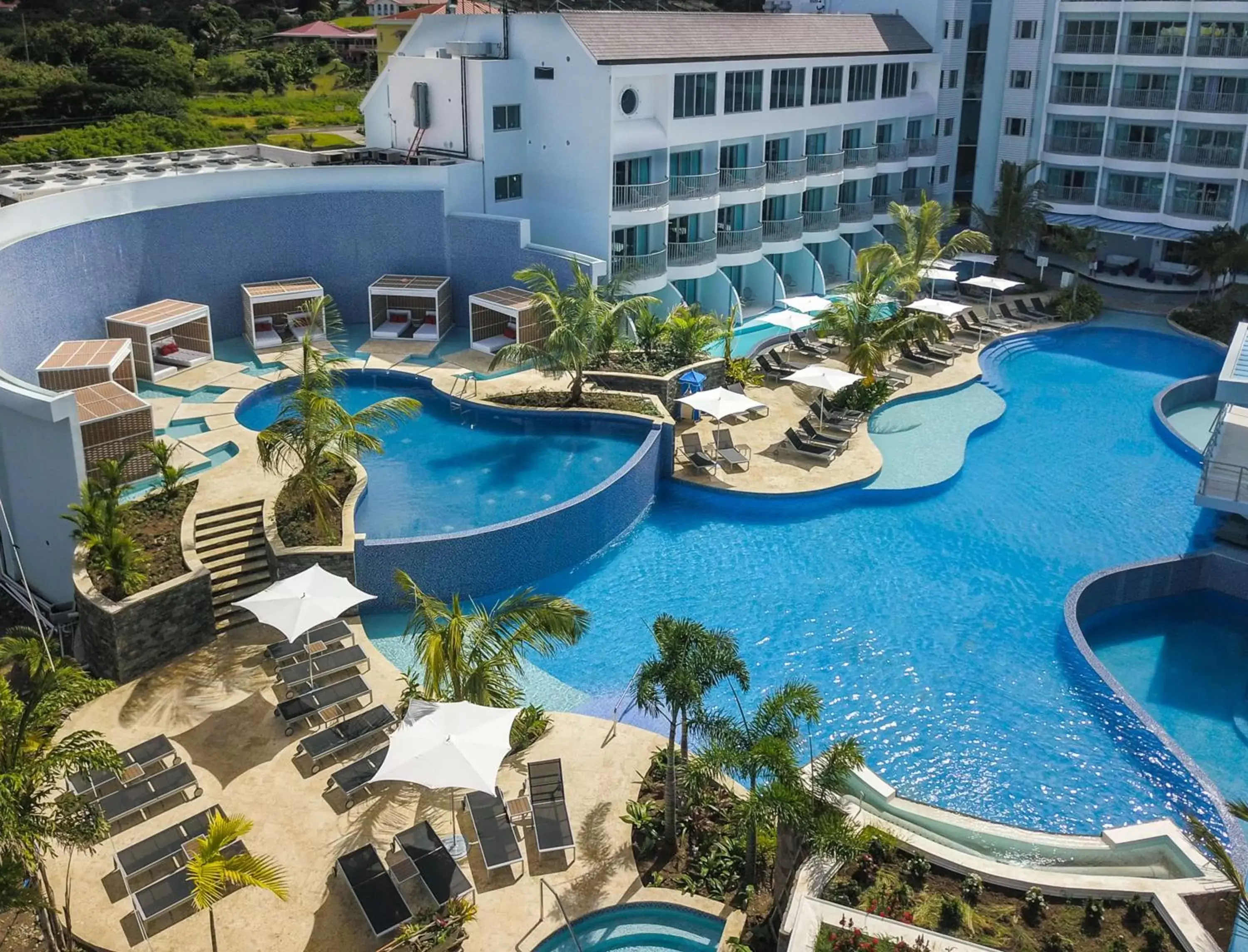 Swimming pool, Pool View in Harbor Club St Lucia, Curio Collection by Hilton