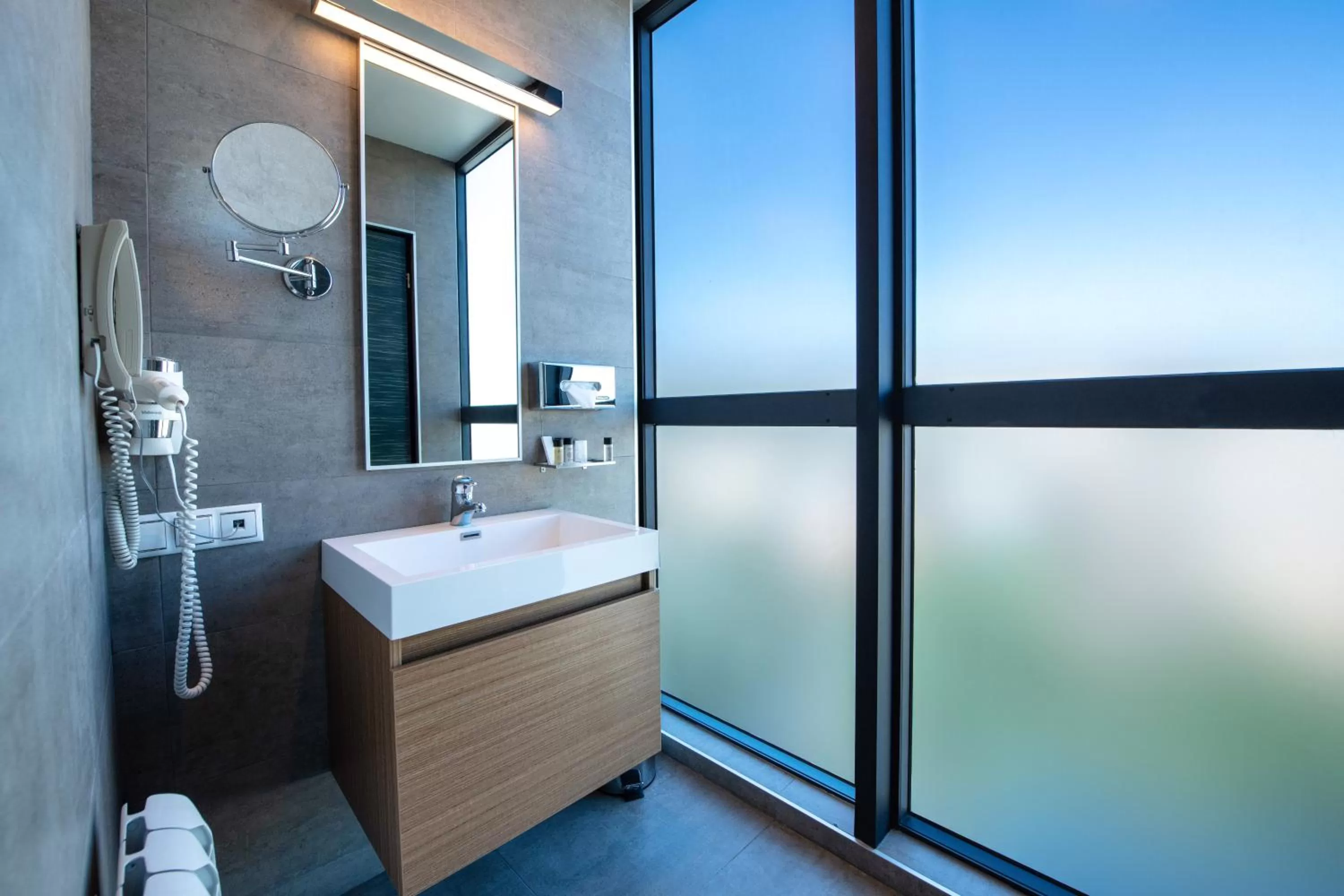 Bathroom in Opera Suite Hotel