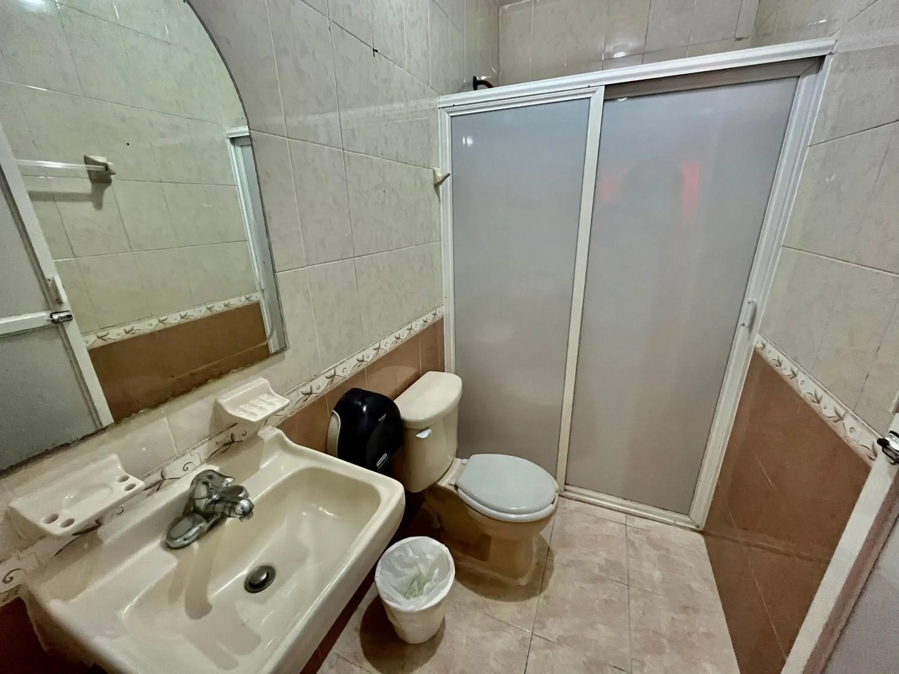 Bathroom in OYO Hotel Puerto Real Coatzacoalcos