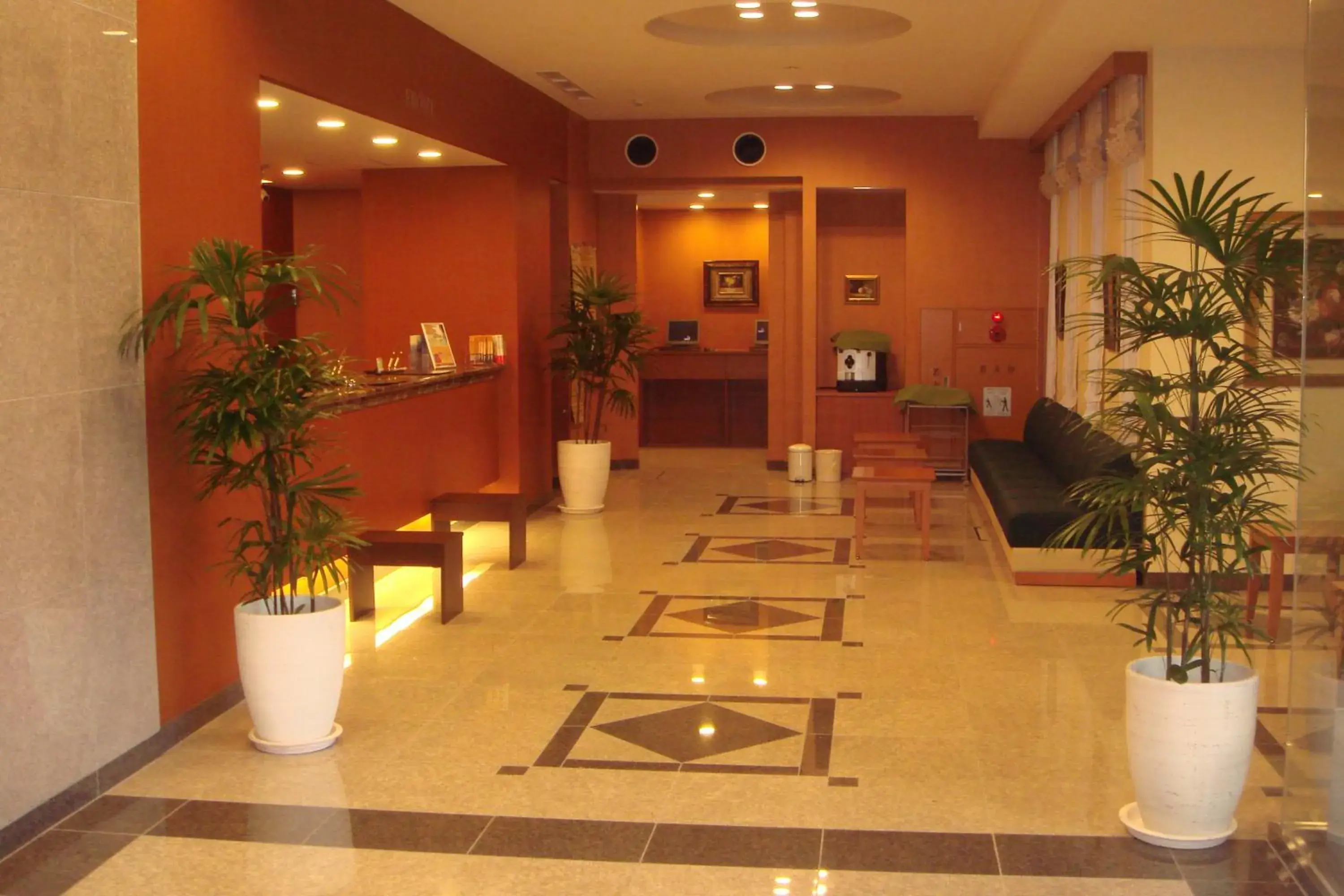 Lobby or reception, Lobby/Reception in Hotel Route Inn Morioka Ekimae