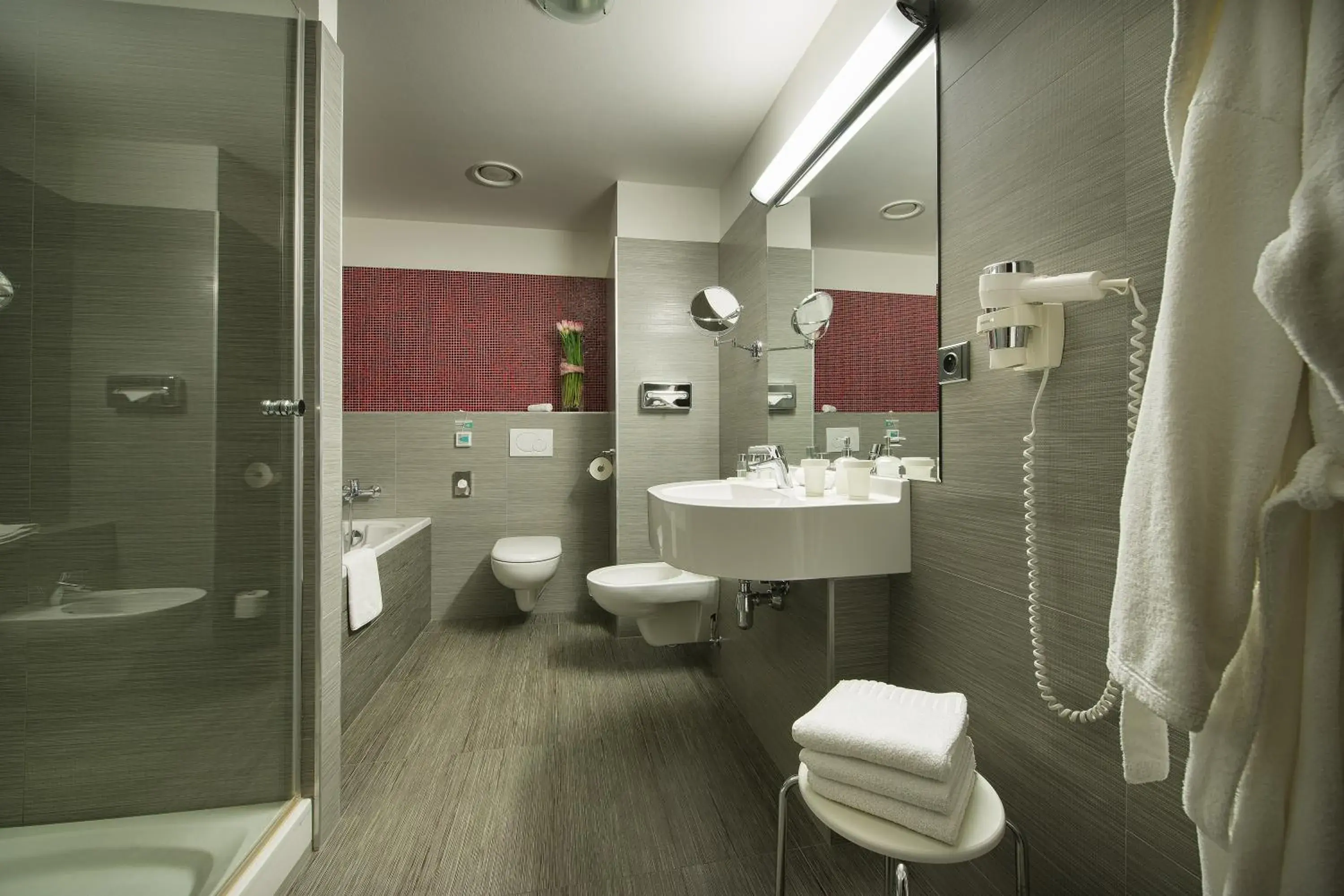 Shower, Bathroom in Wellness Hotel Diamant
