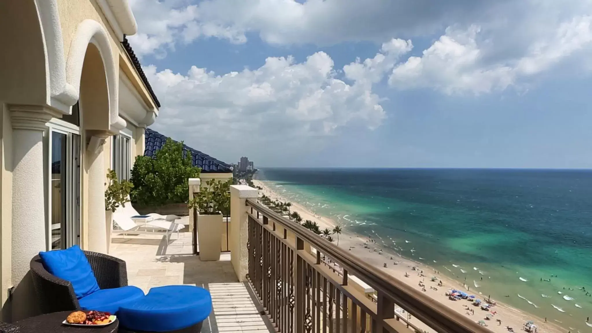 Balcony/Terrace, Sea View in The Atlantic Hotel & Spa