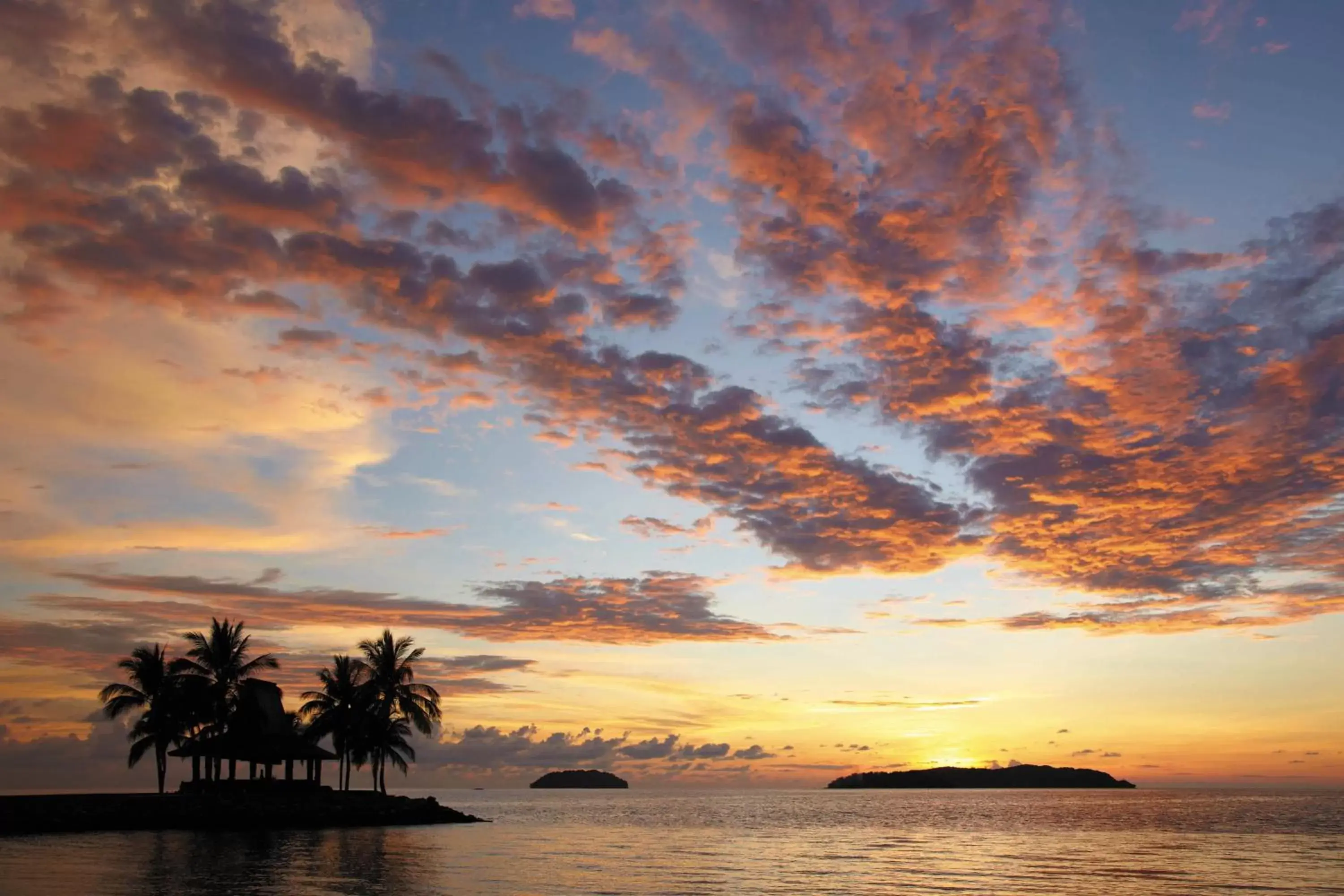 Sea view in Shangri-La Tanjung Aru, Kota Kinabalu