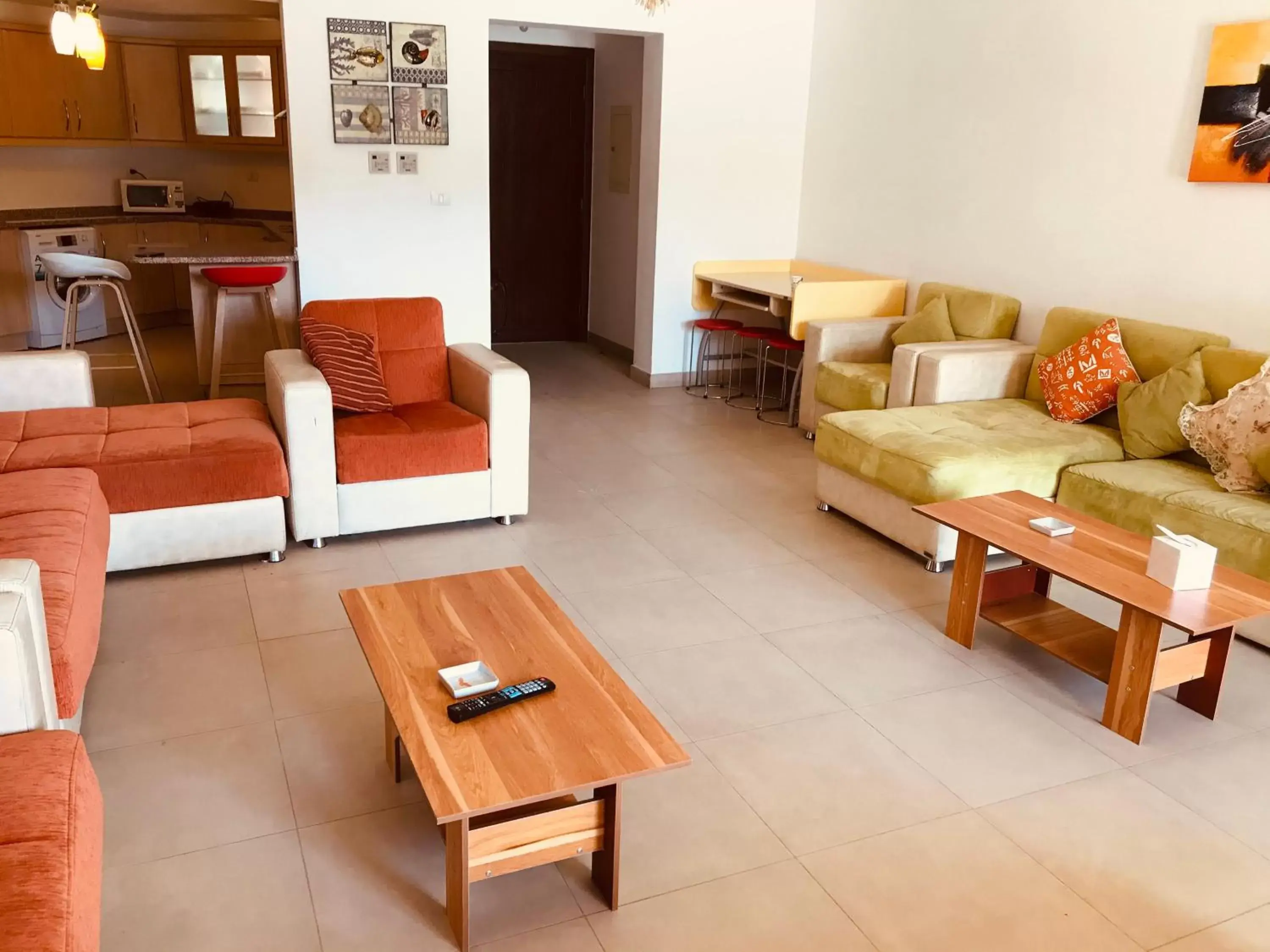 Kitchen or kitchenette, Seating Area in Tala Bay Residence