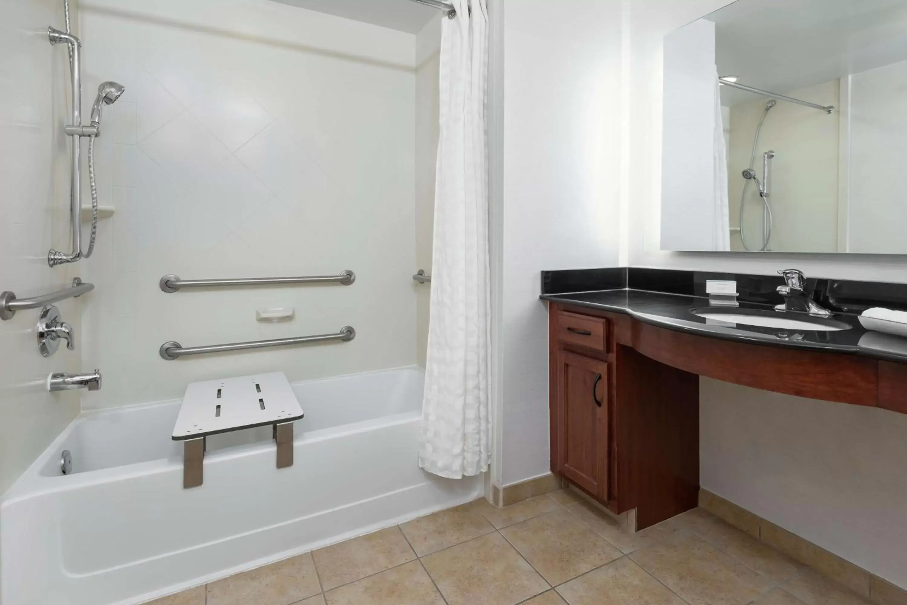 Bathroom in Homewood Suites by Hilton Cleveland-Beachwood