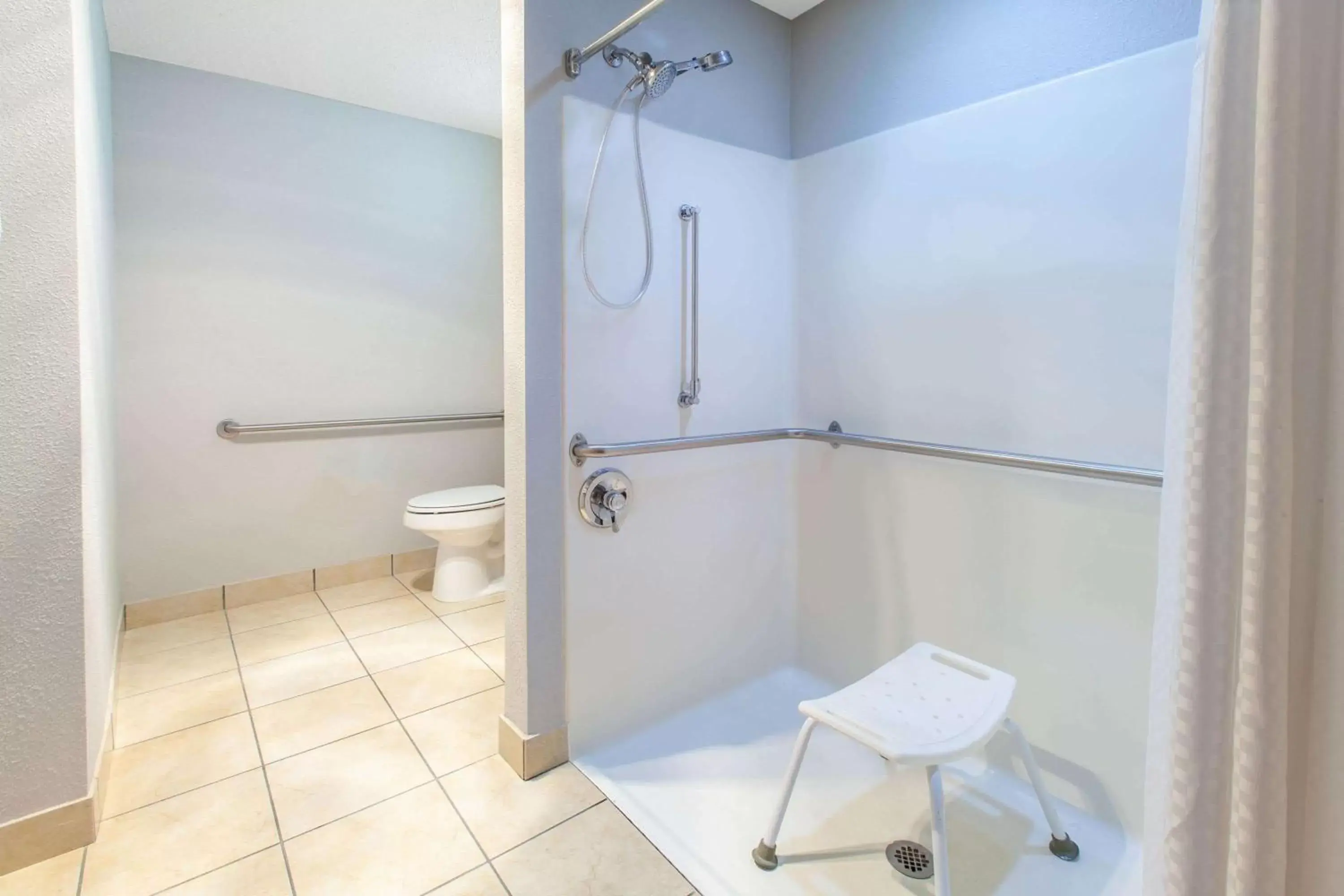 Shower, Bathroom in Microtel Inn & Suites by Wyndham Pittsburgh Airport