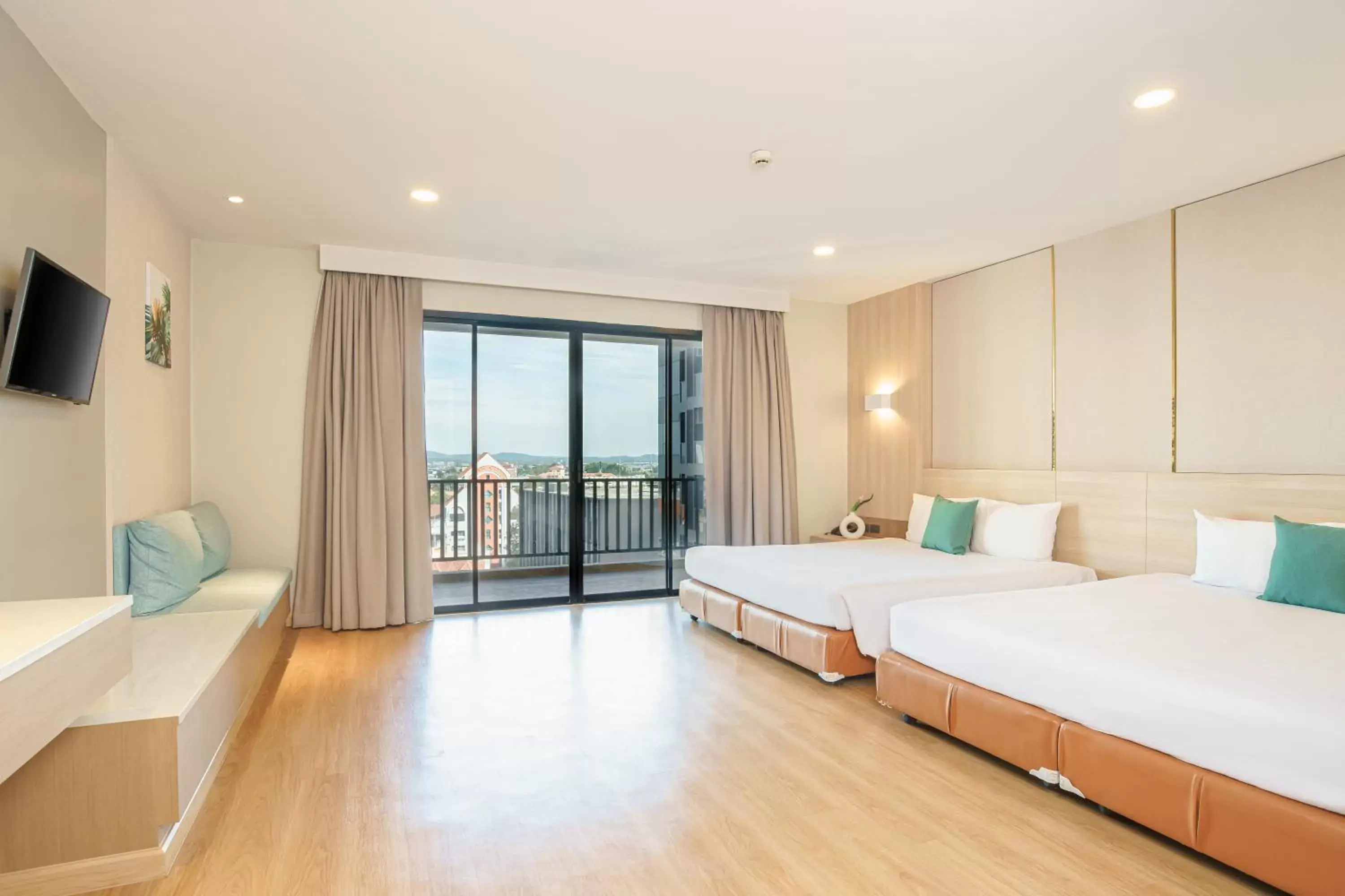 Bedroom, Bed in Mike Garden Resort - SHA EXTAR PLUS Bedroom, Bed in Mike Garden Resort - SHA EXTAR PLUS