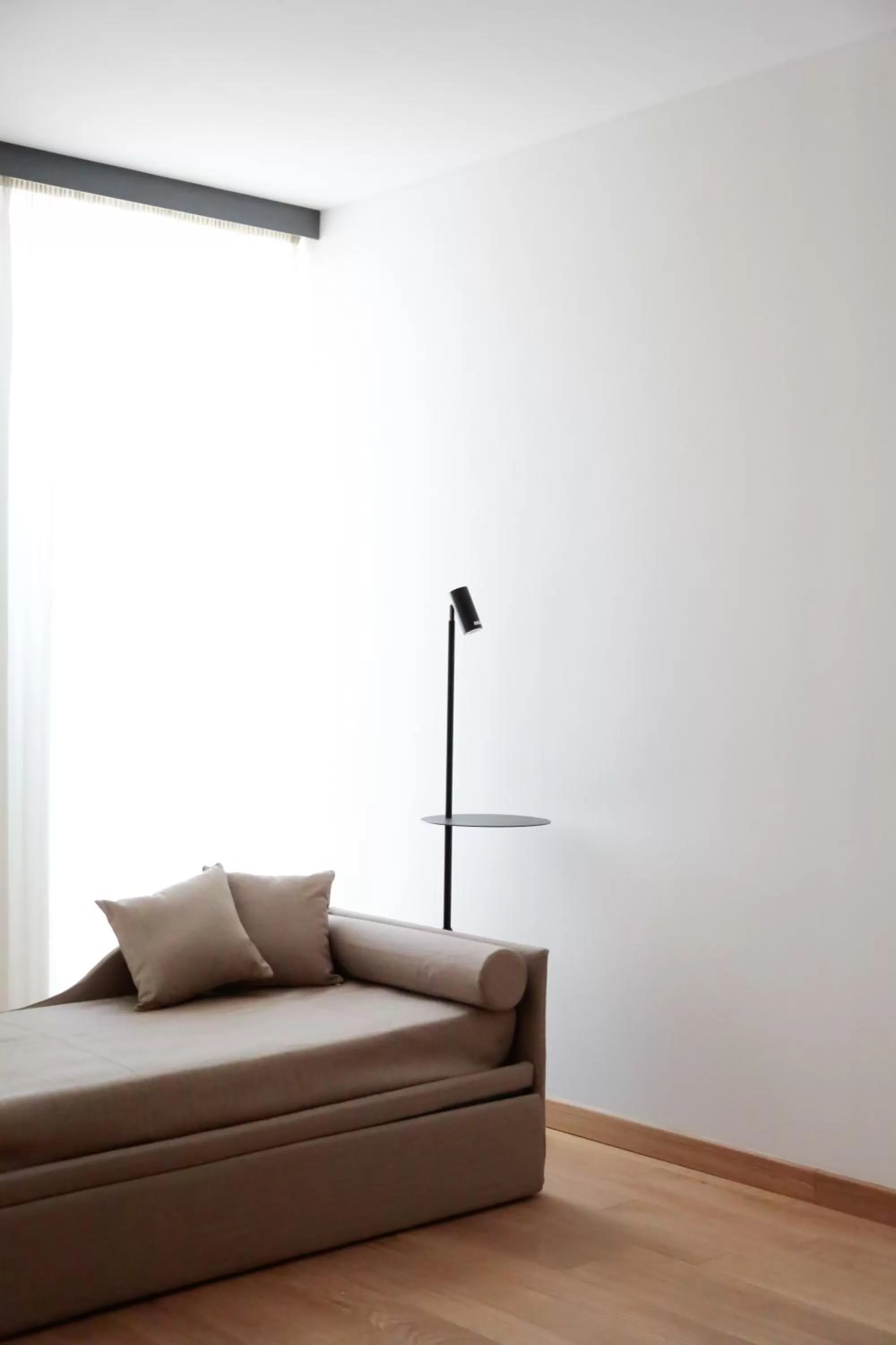 Seating Area in Glass House - Smart Rooms & Parking