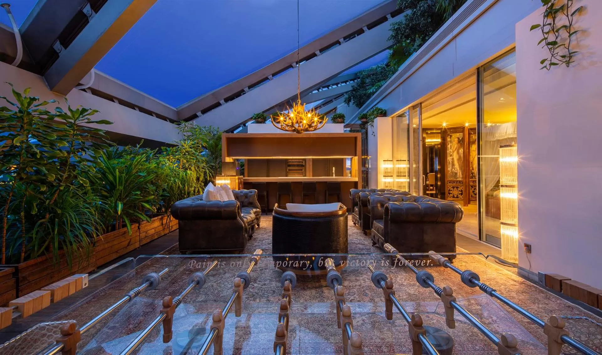 Balcony/Terrace in Hotel Éclat Beijing