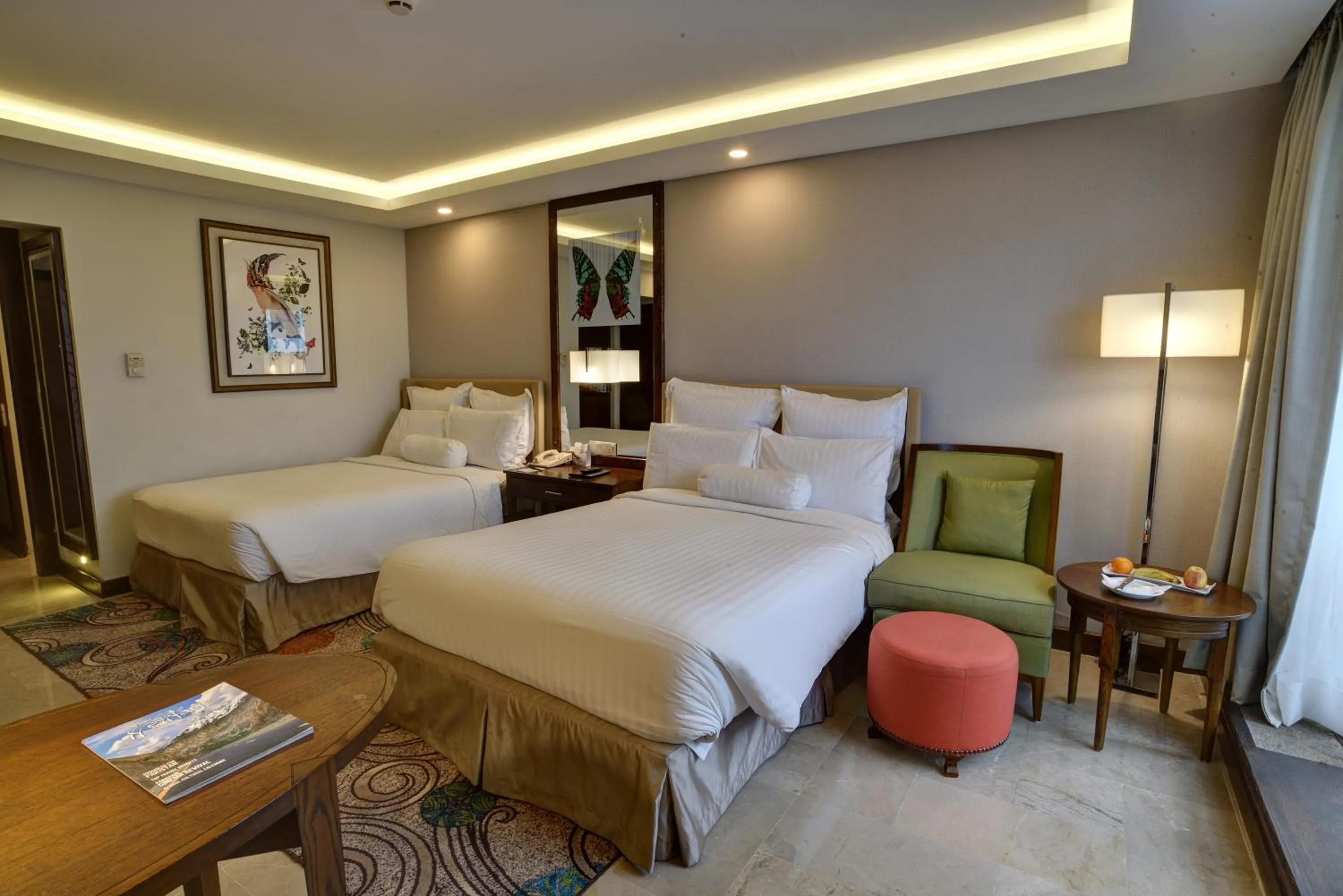 Bed in Pearl Continental Hotel, Bhurban