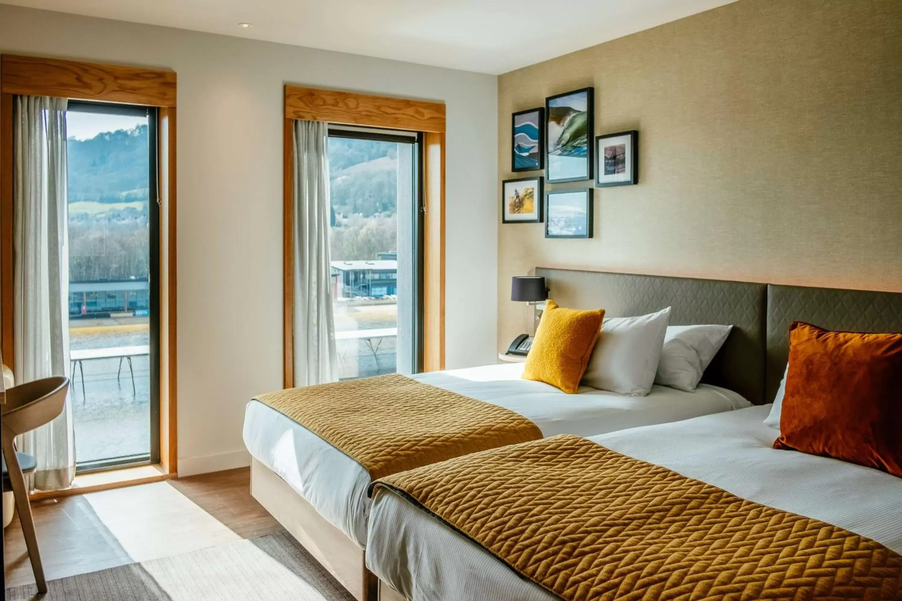 Bed in Hilton Garden Inn Snowdonia