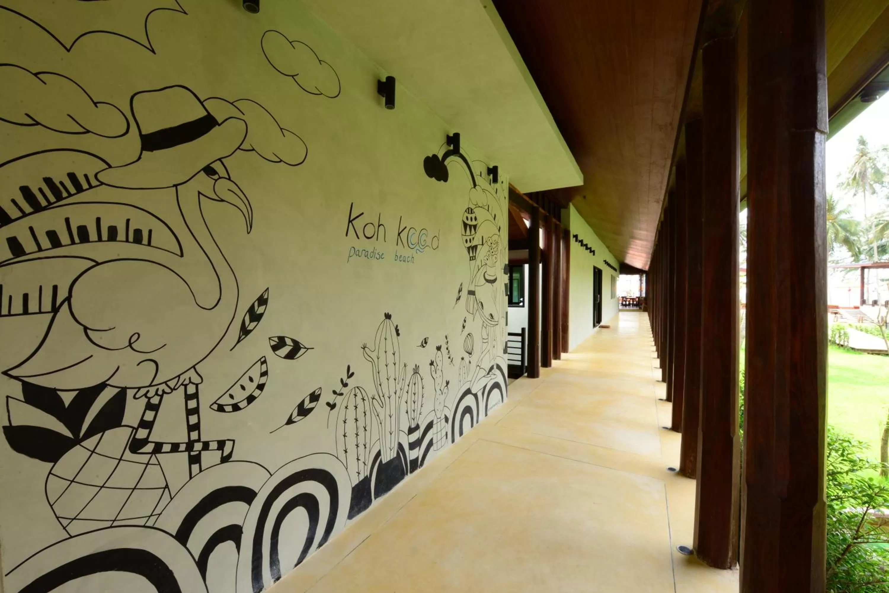 Decorative detail in Koh Kood Paradise Beach