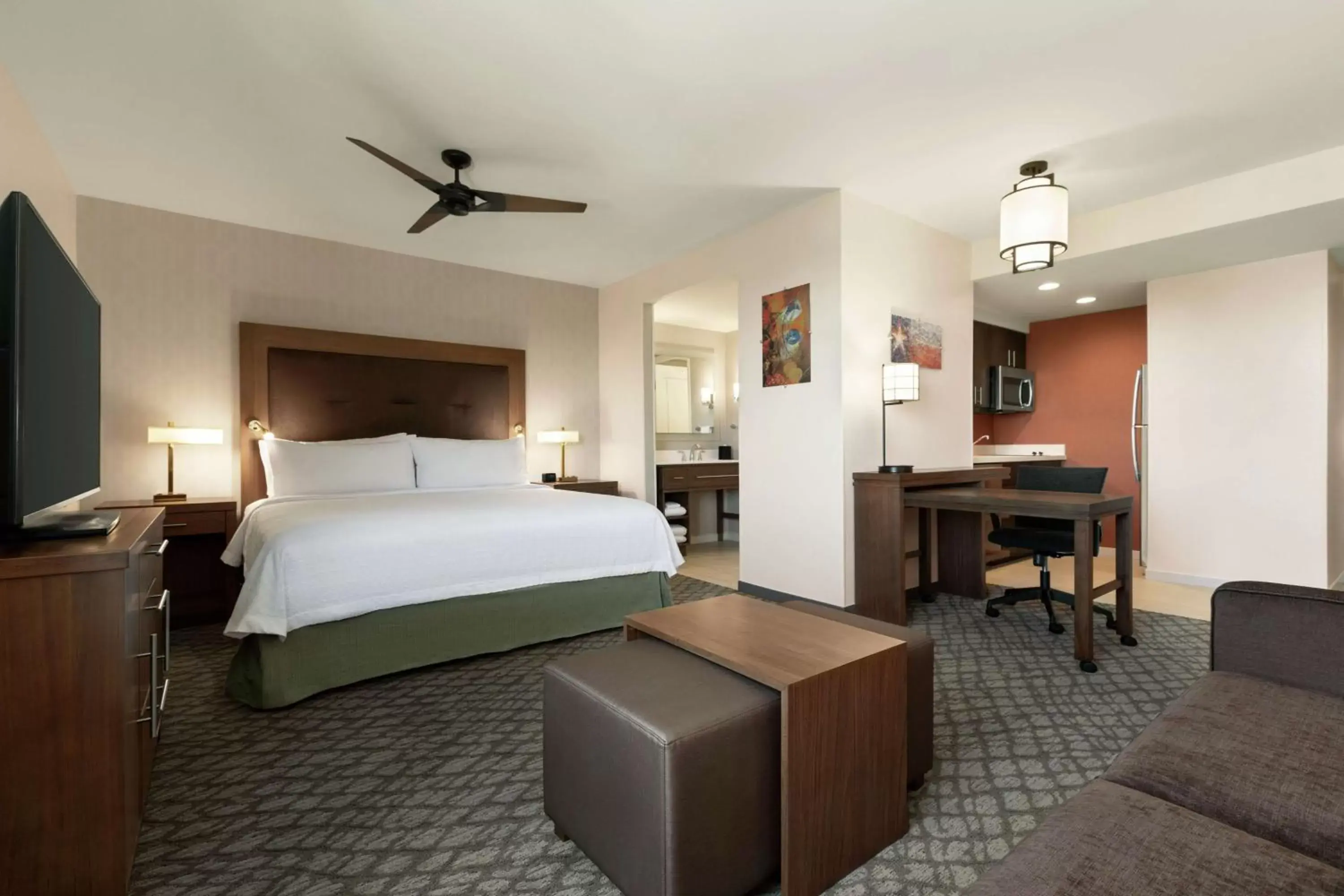 Bedroom in Homewood Suites by Hilton Houston NW at Beltway 8