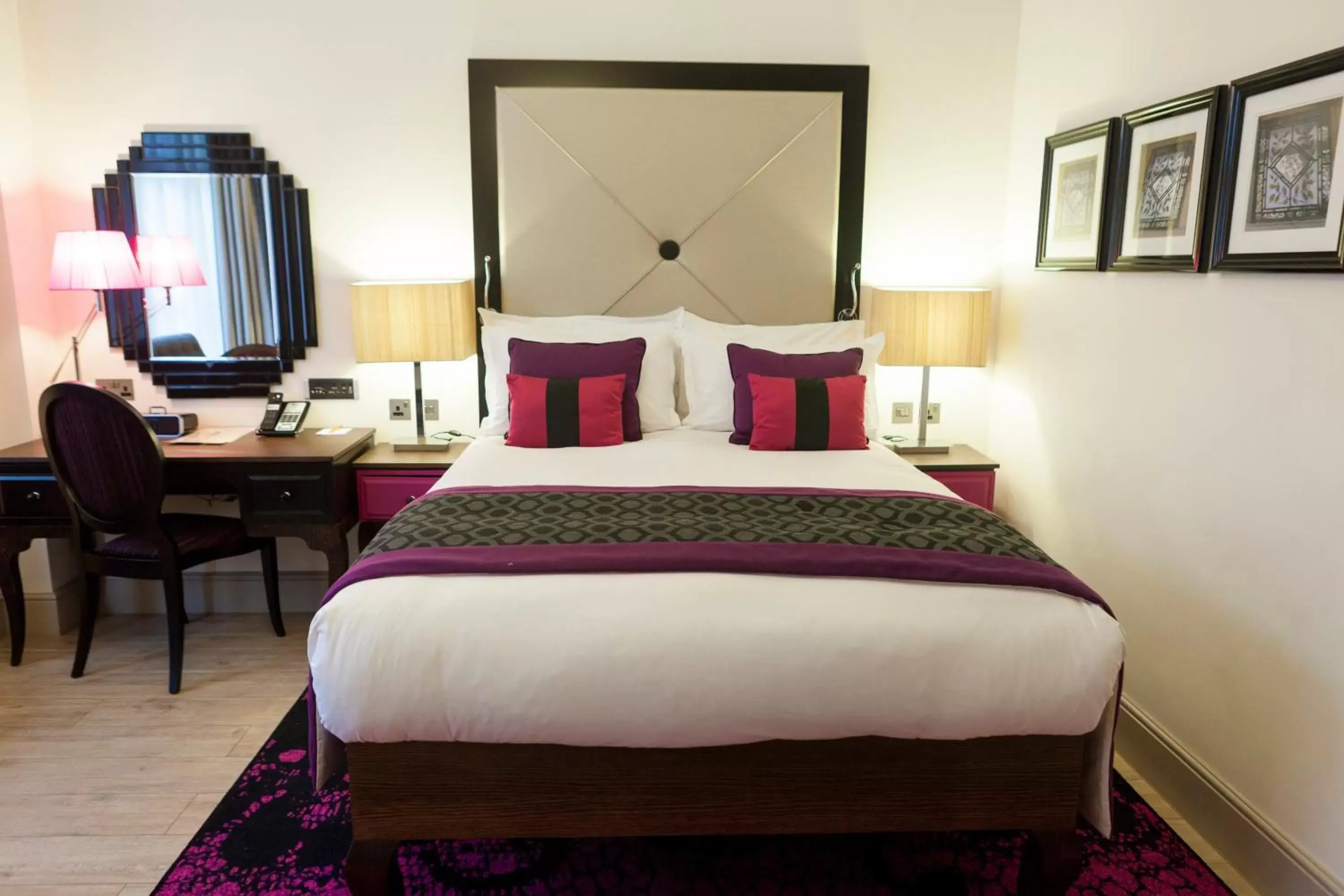Photo of the whole room, Bed in Hotel Indigo London - Kensington, an IHG Hotel