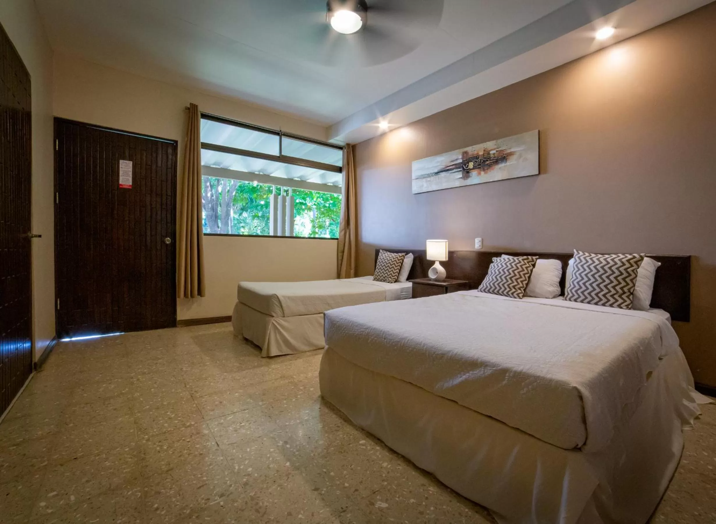 Bed in Hotel Diriá Santa Cruz