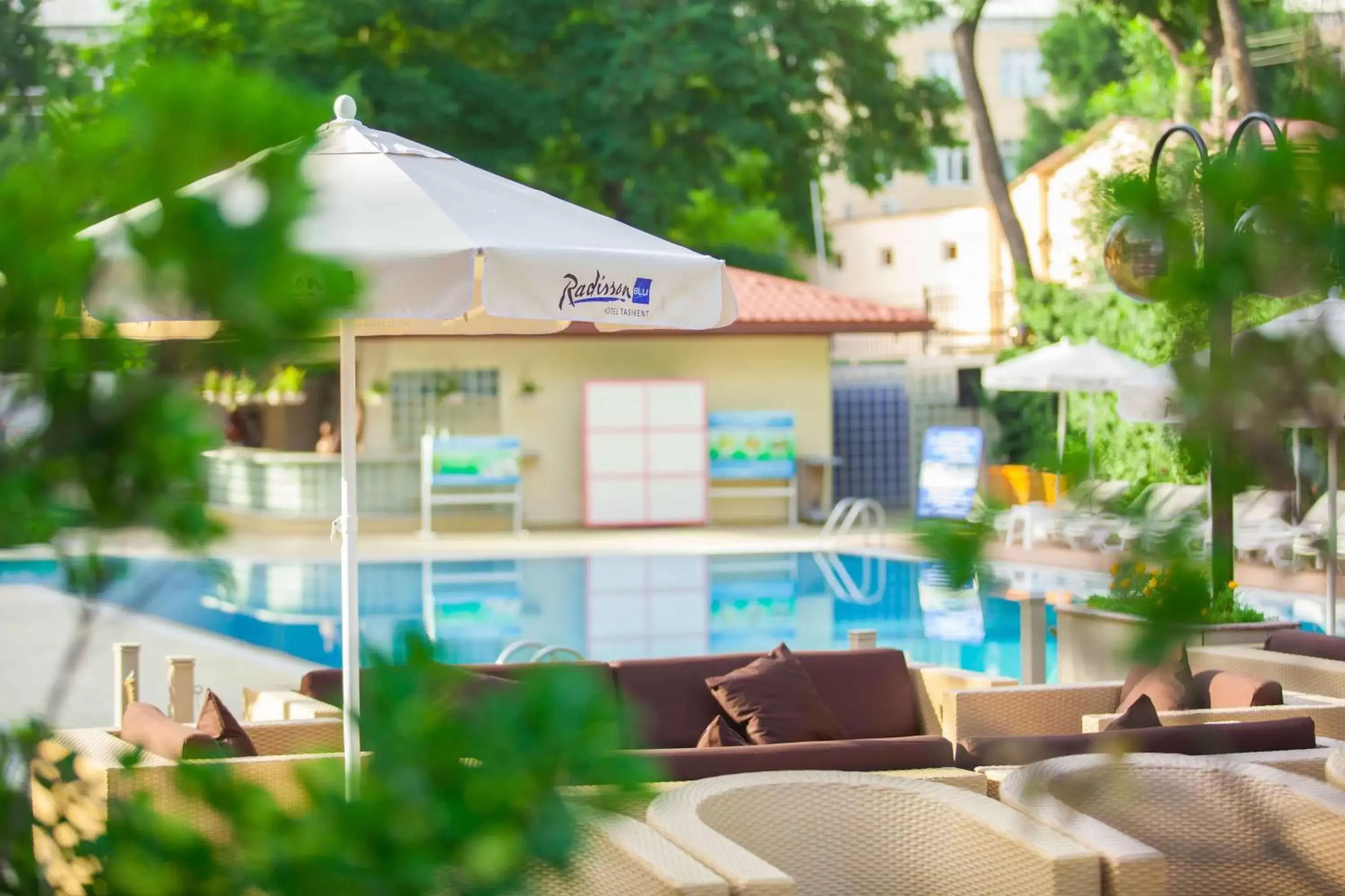 Restaurant/places to eat, Swimming Pool in Radisson Blu Hotel, Tashkent
