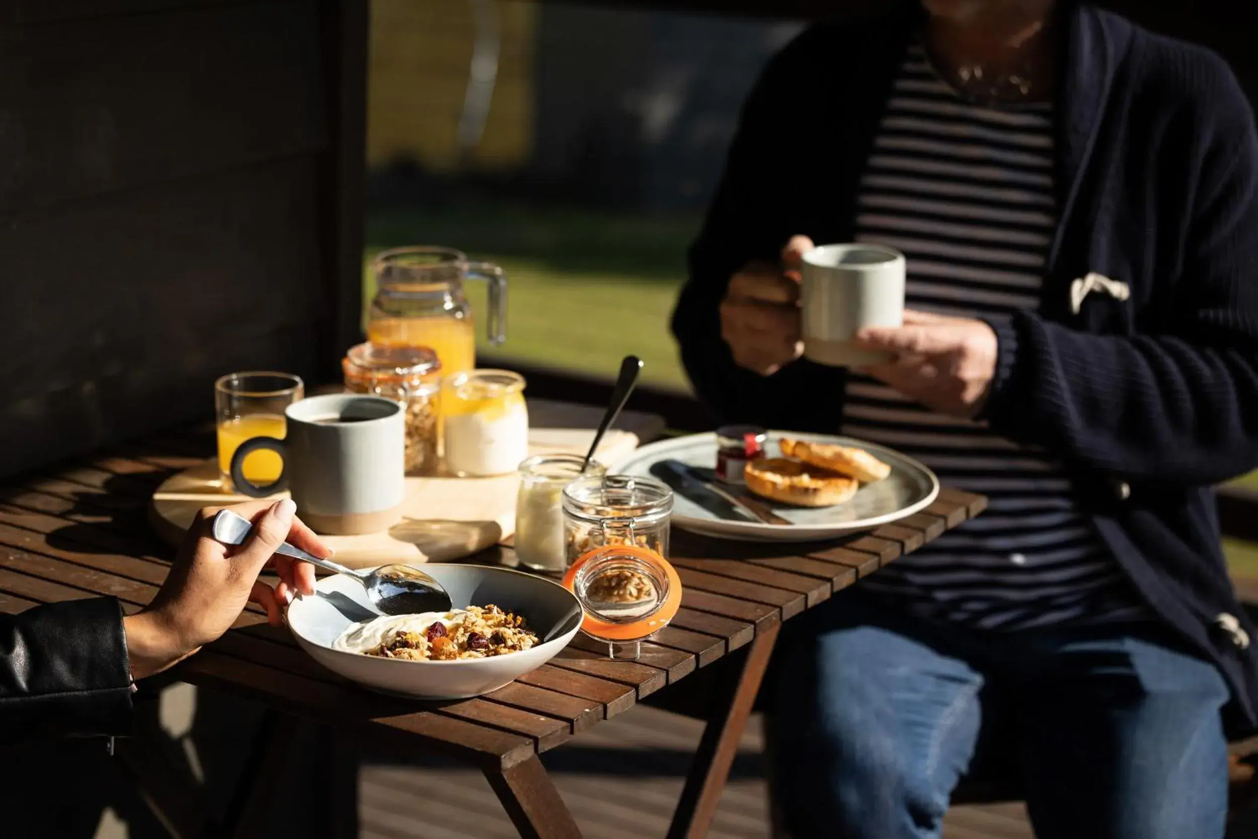 Breakfast in Hermitage Lodge