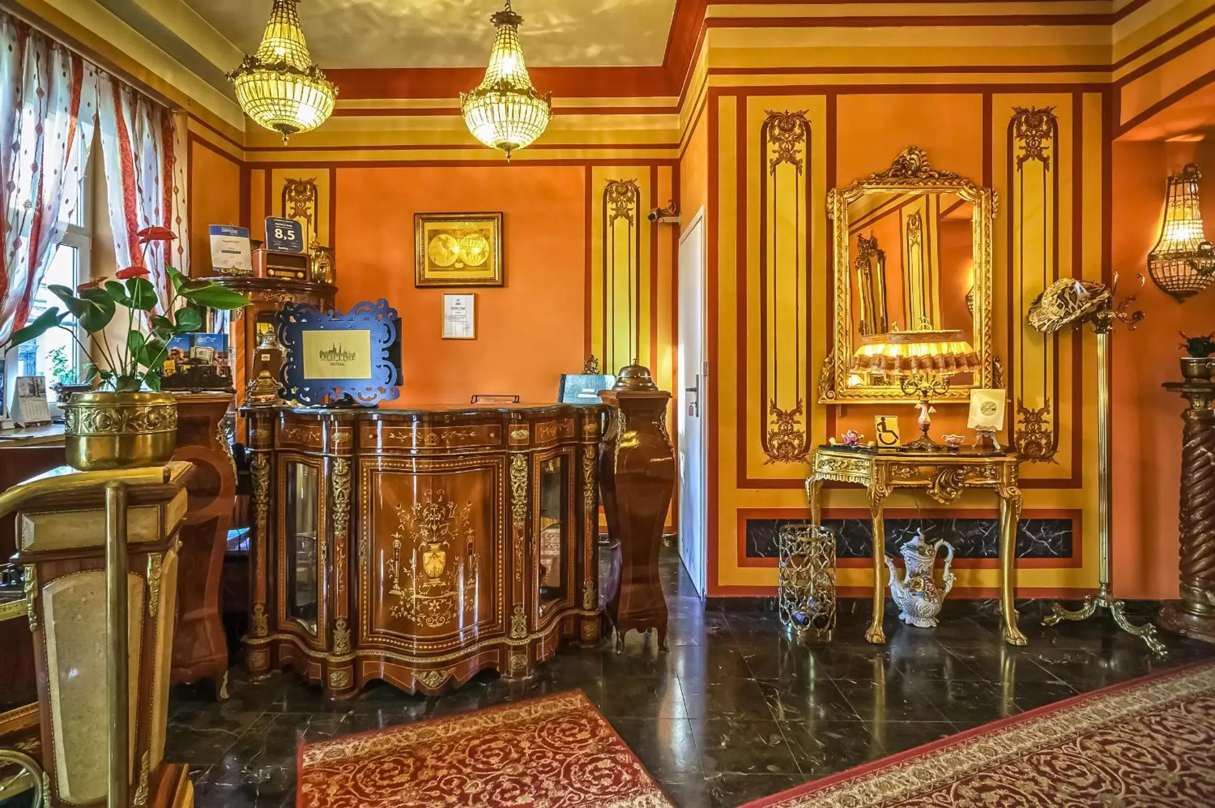 Lobby or reception, Lobby/Reception in Old Time Hotel Lobby or reception, Lobby/Reception in Old Time Hotel