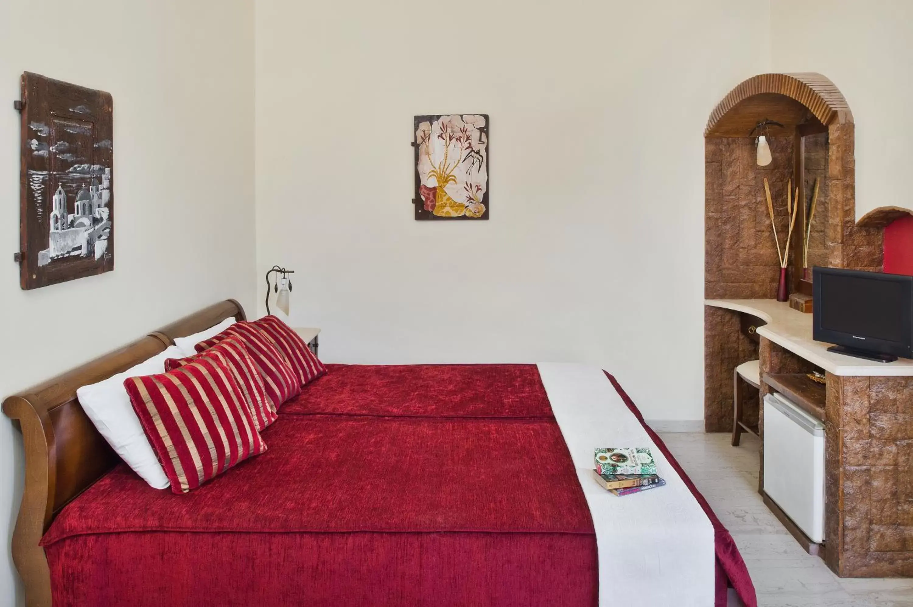 Bedroom, Bed in Galatia Villas