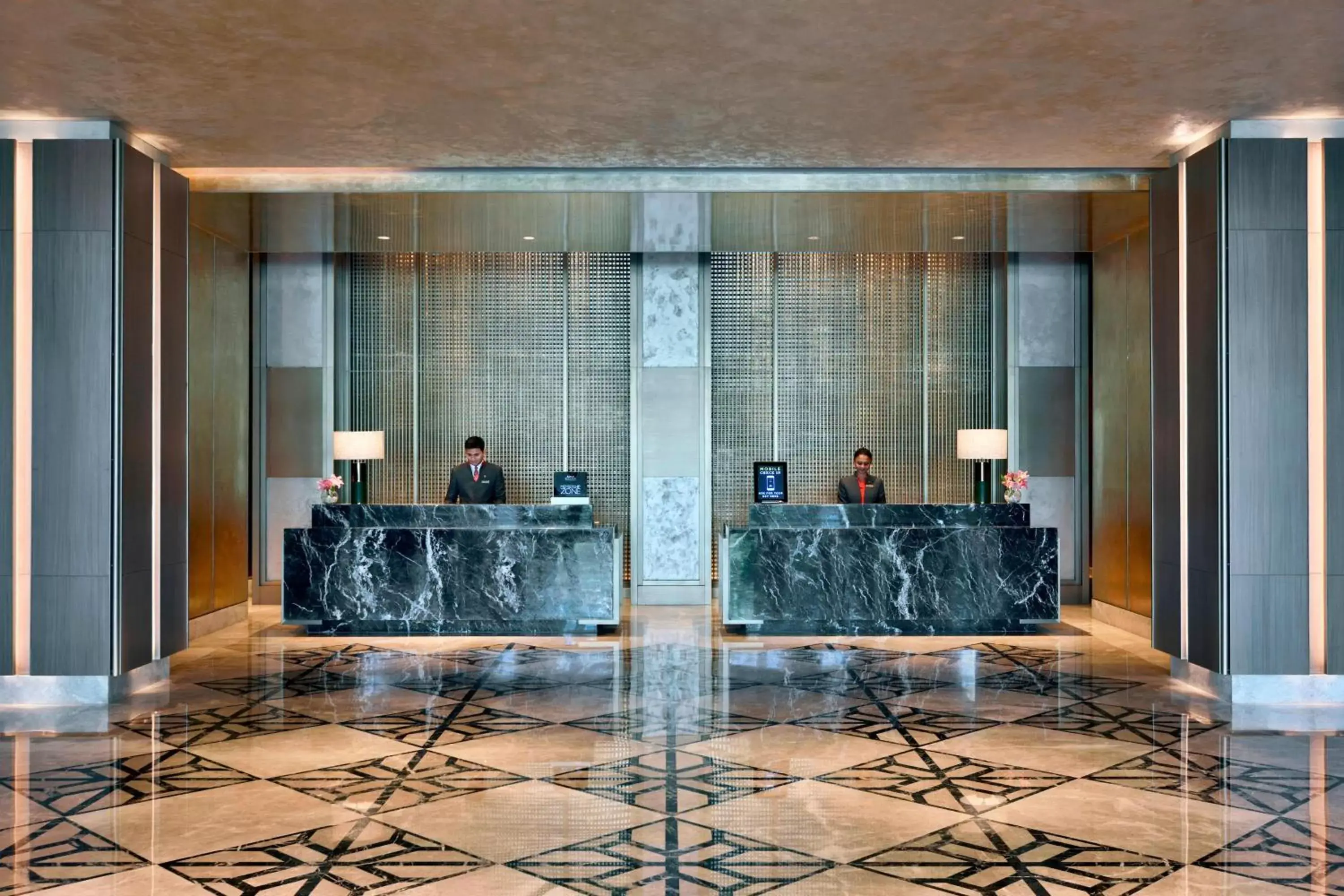 Lobby or reception in Indore Marriott Hotel