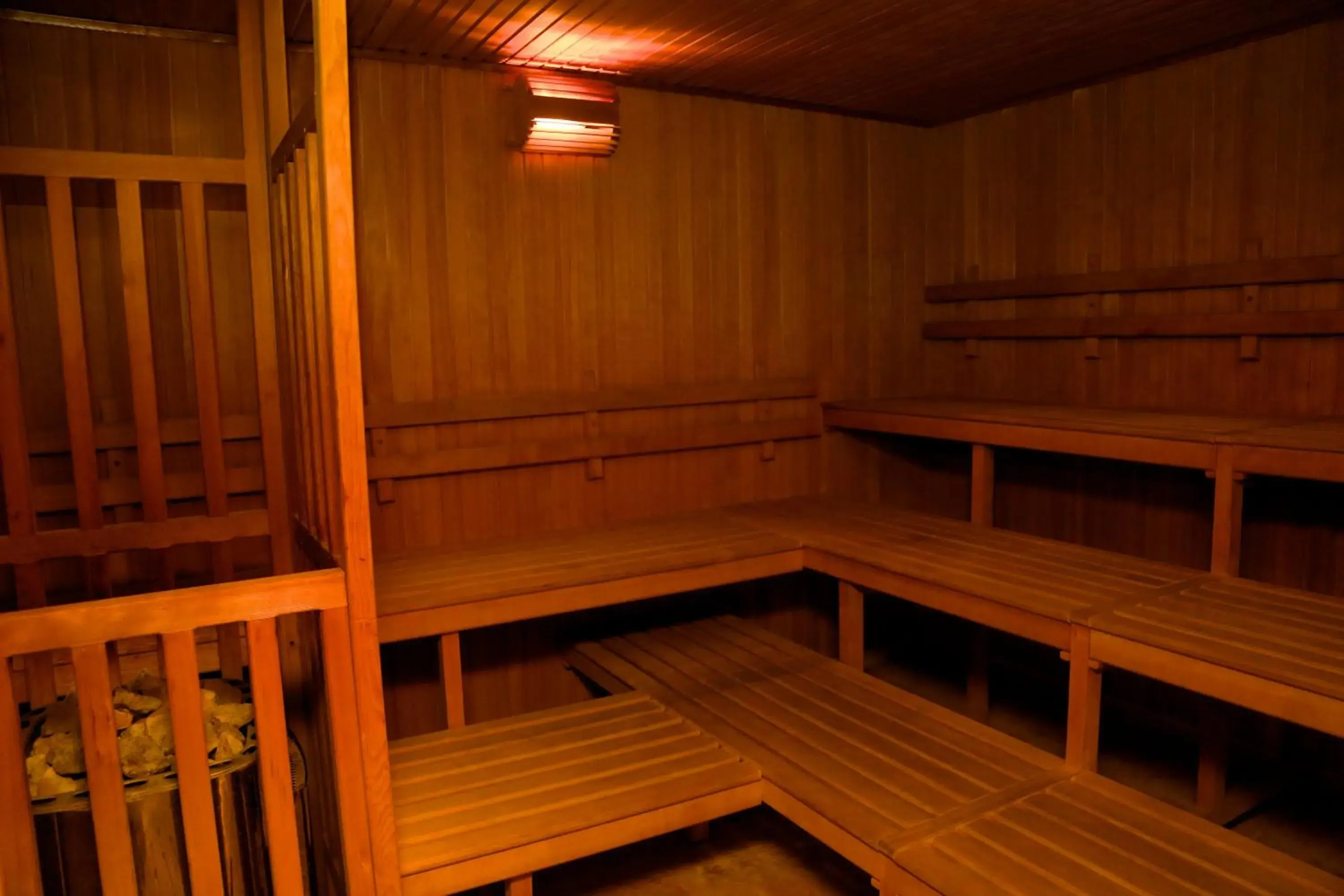 Sauna in Hotel Terme Marine Leopoldo Ii