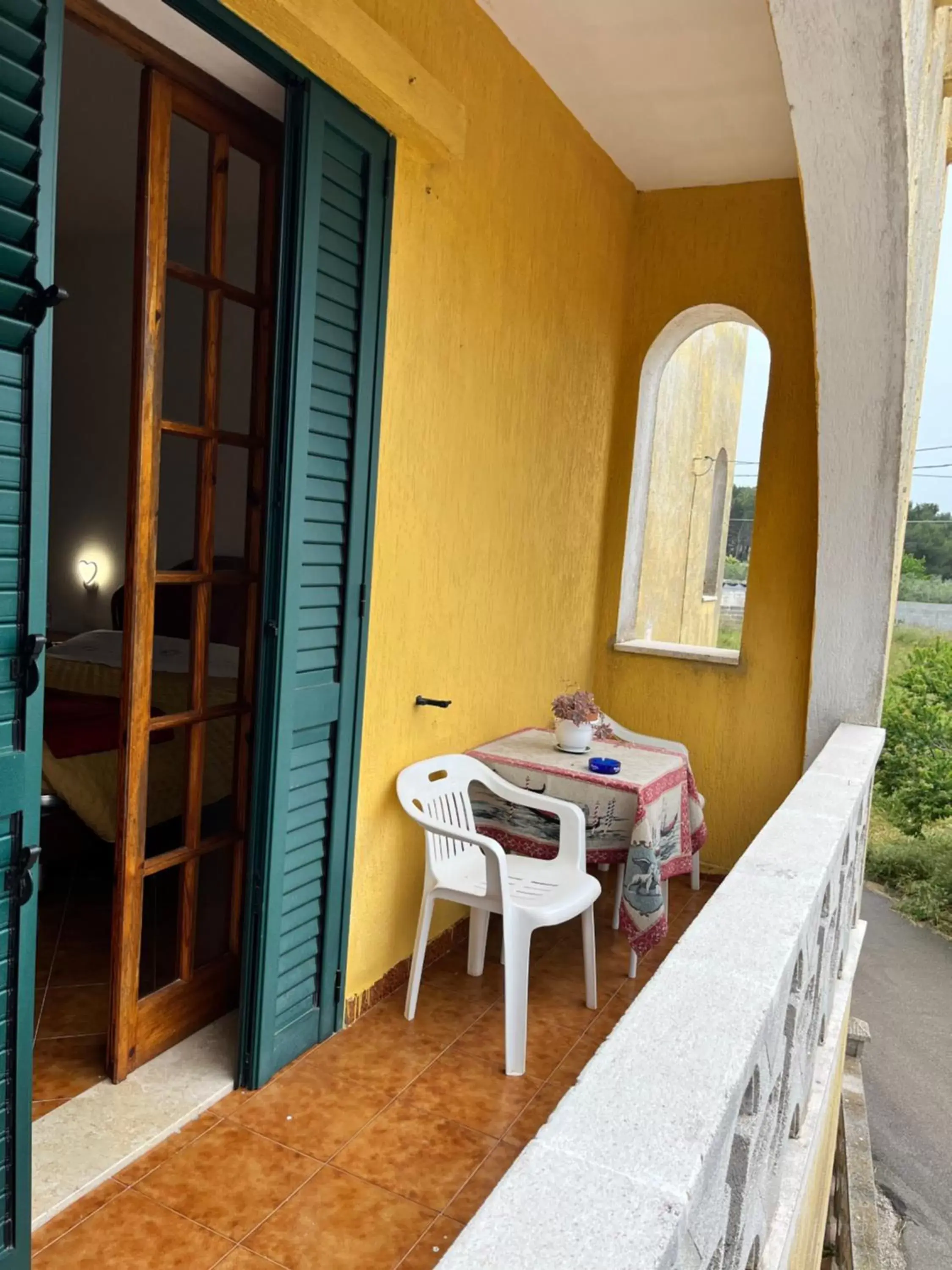 Patio, Balcony/Terrace in Monte Cuccu Bed & Breakfast