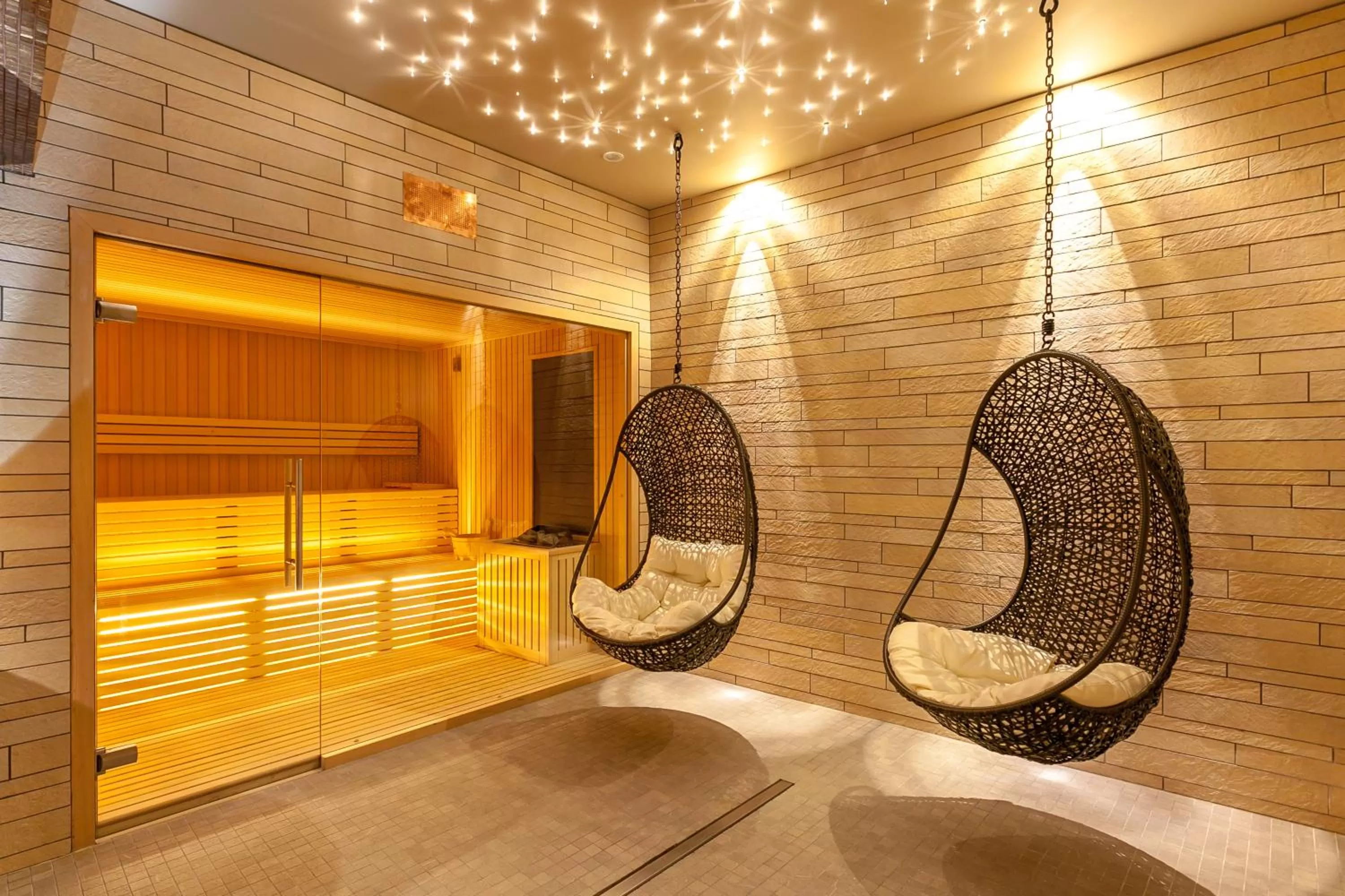 Sauna in Hotel Lo Scoiattolo
