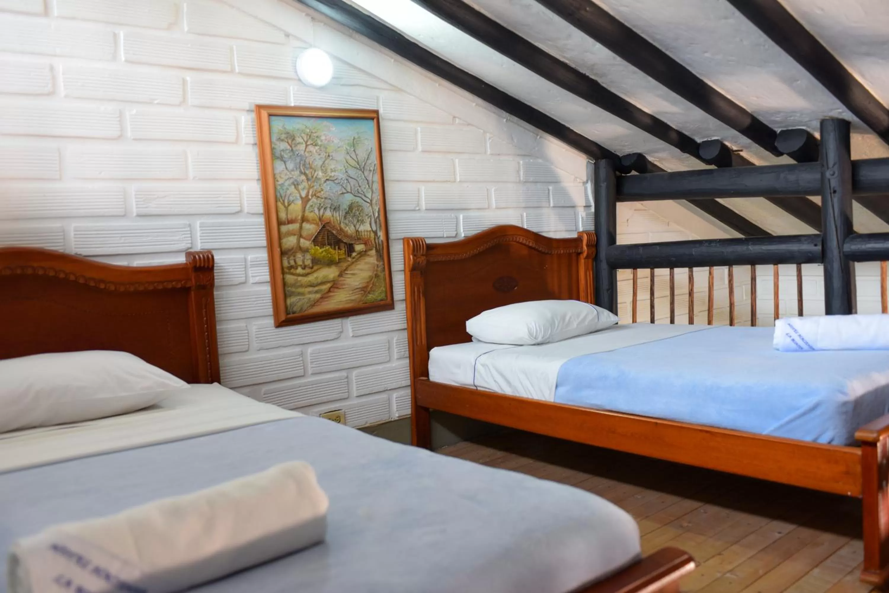 Bed in Hotel Hacienda la Bonita