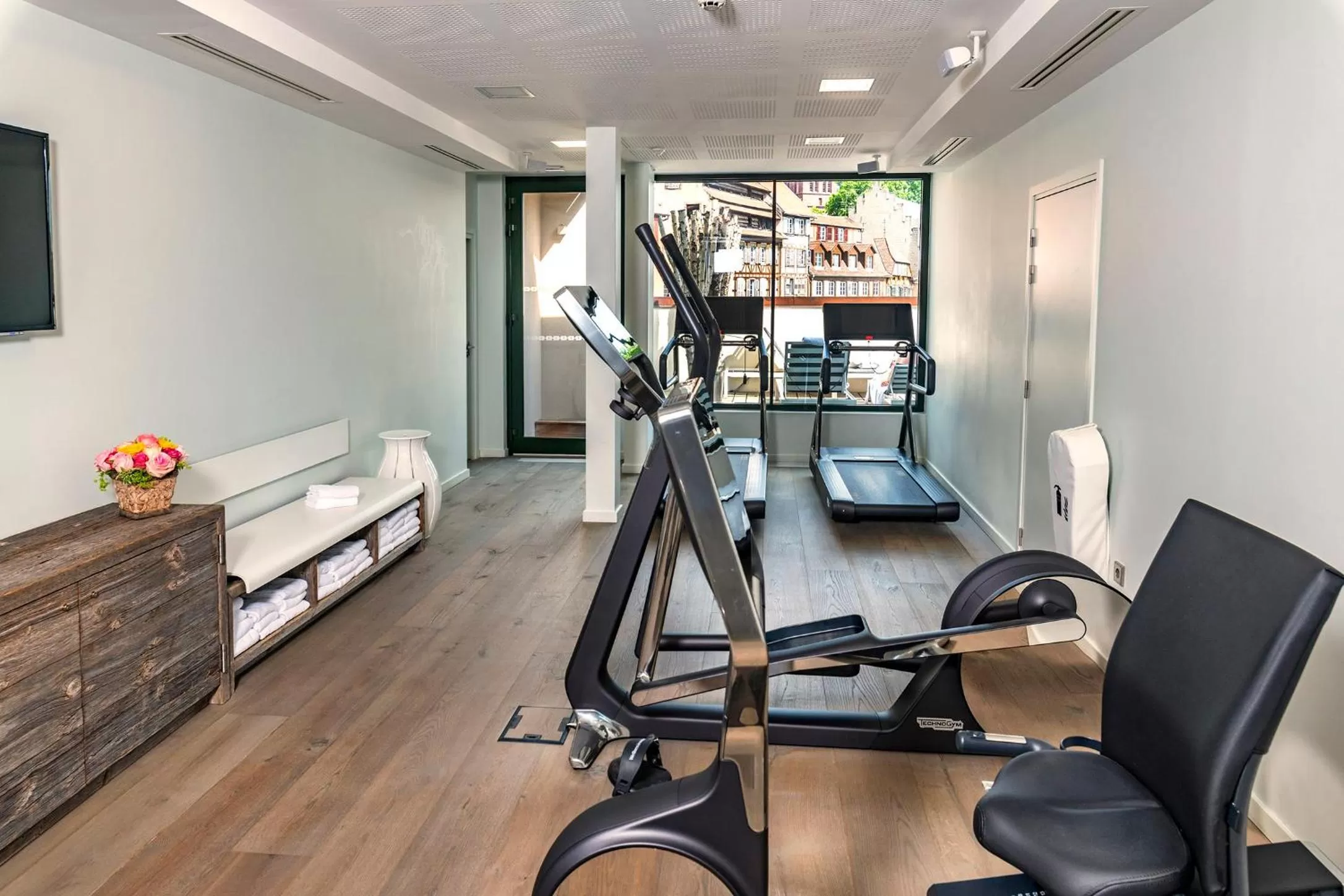 Fitness centre/facilities in Hotel & Spa REGENT PETITE FRANCE