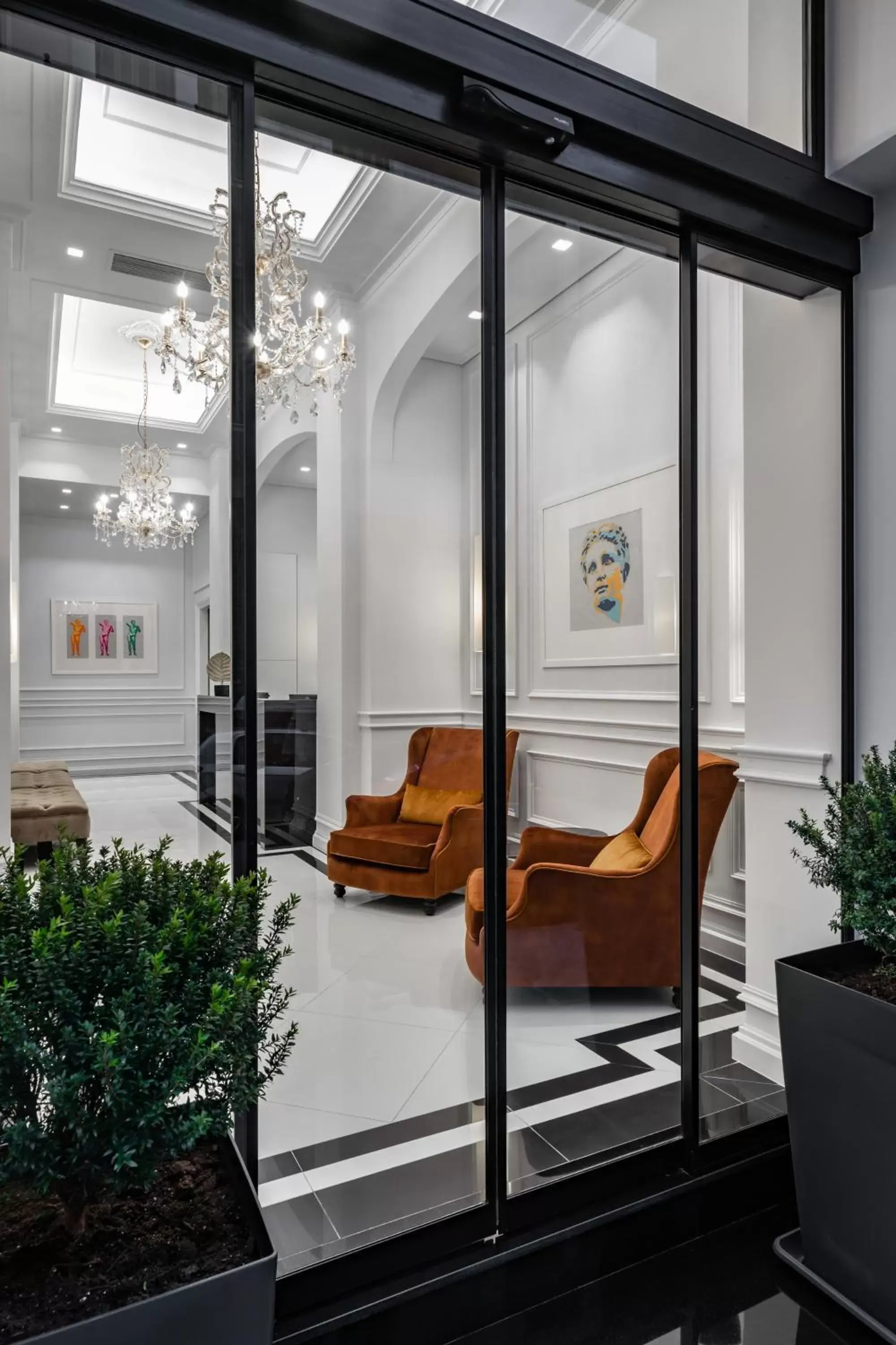 Lobby or reception in Praxitelous Luxury Suites