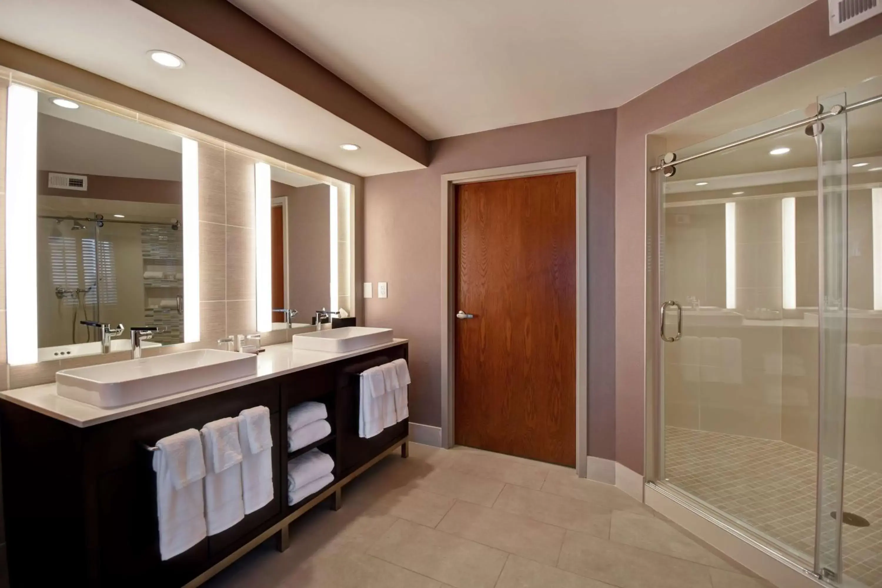 Bathroom in Embassy Suites by Hilton Raleigh Durham Research Triangle