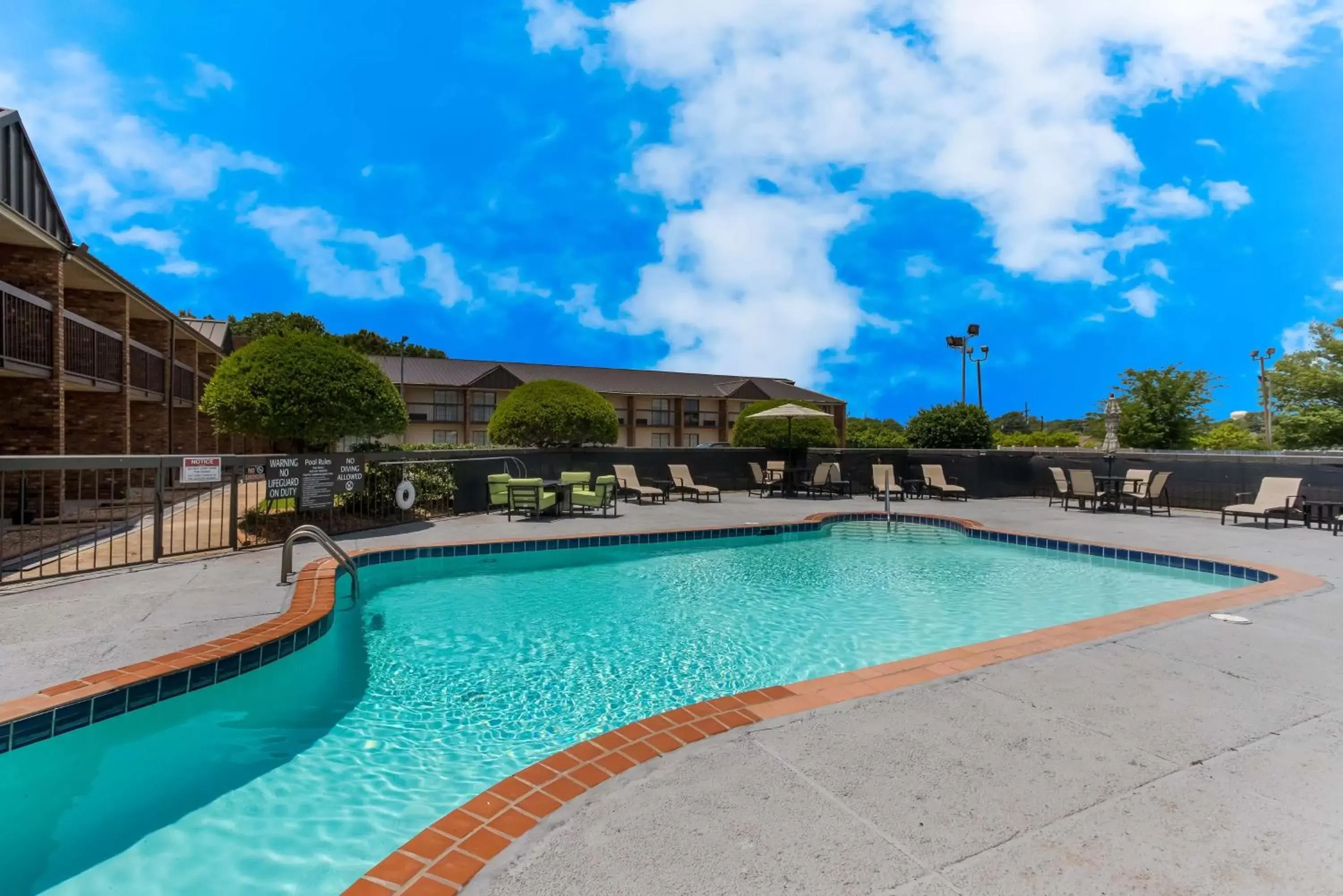 Pool view, Swimming Pool in SureStay Plus Hotel by Best Western Greenwood