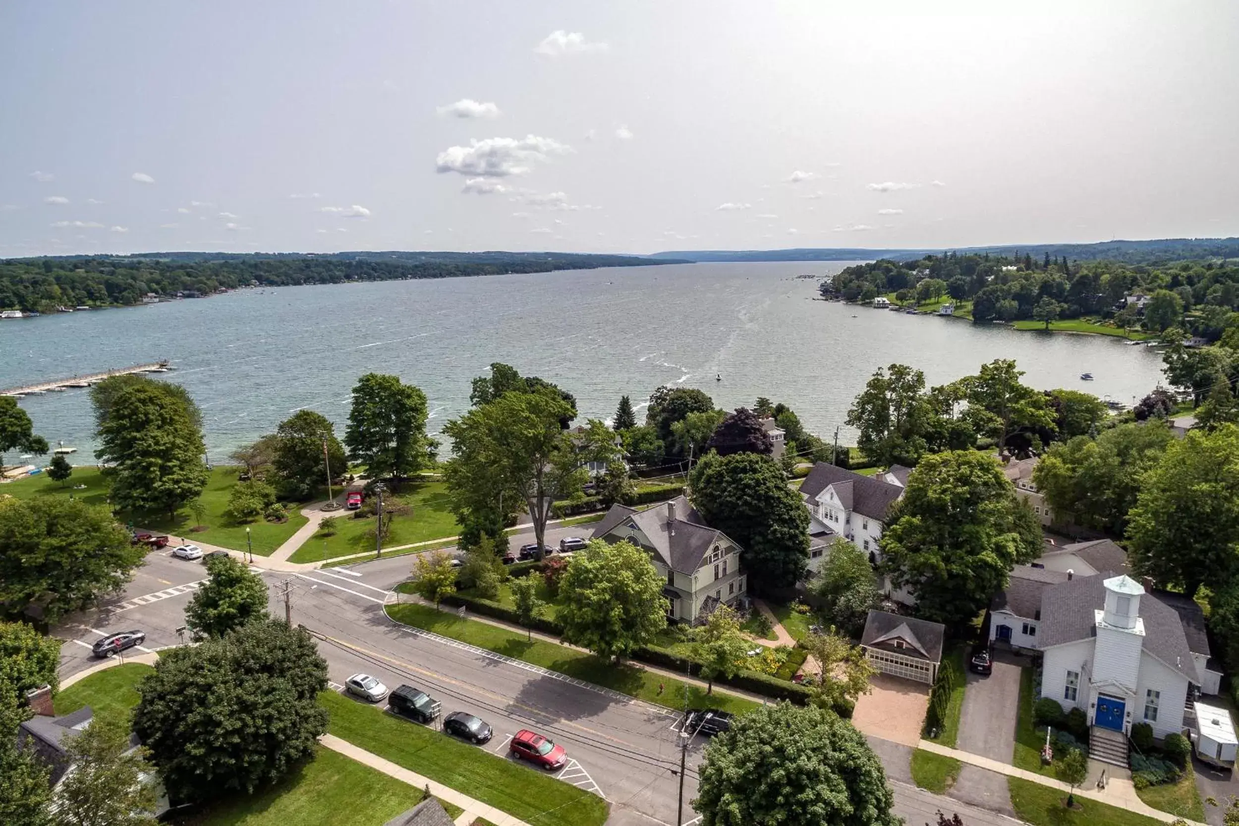 Bird's-eye View in 2W Lake