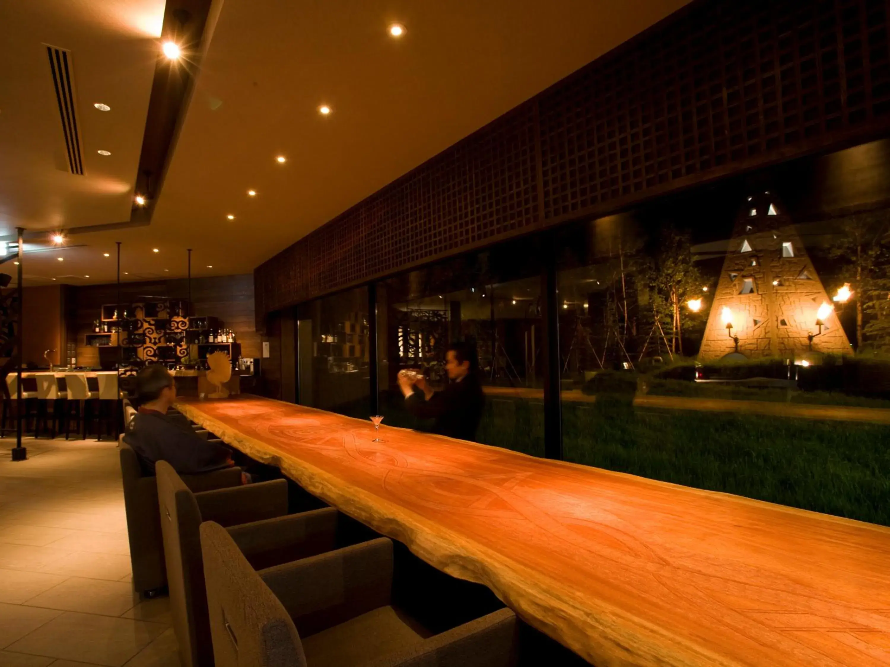 Lounge or bar in HOKUTEN NO OKA Lake Abashiri Tsuruga Resort